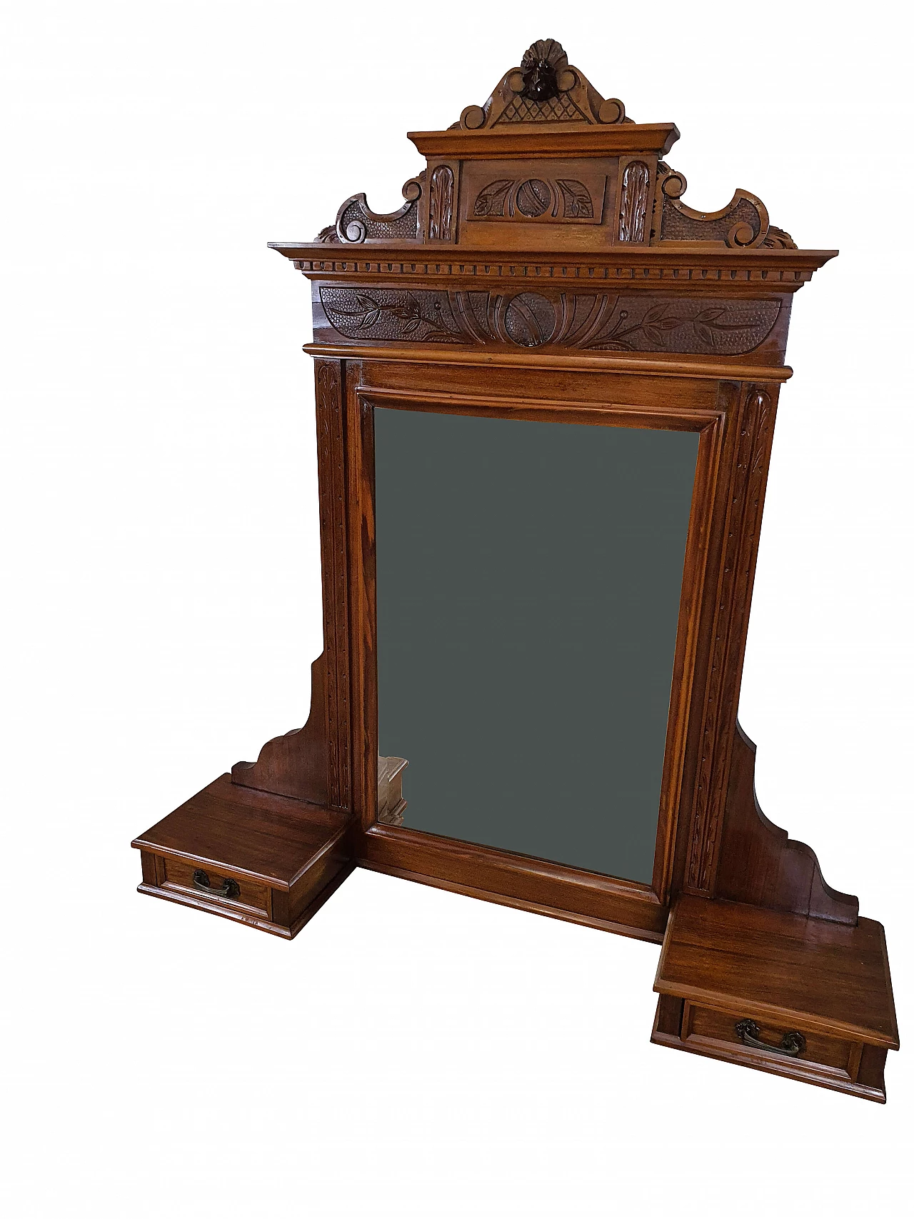 Specchiera in legno di noce, '800 23