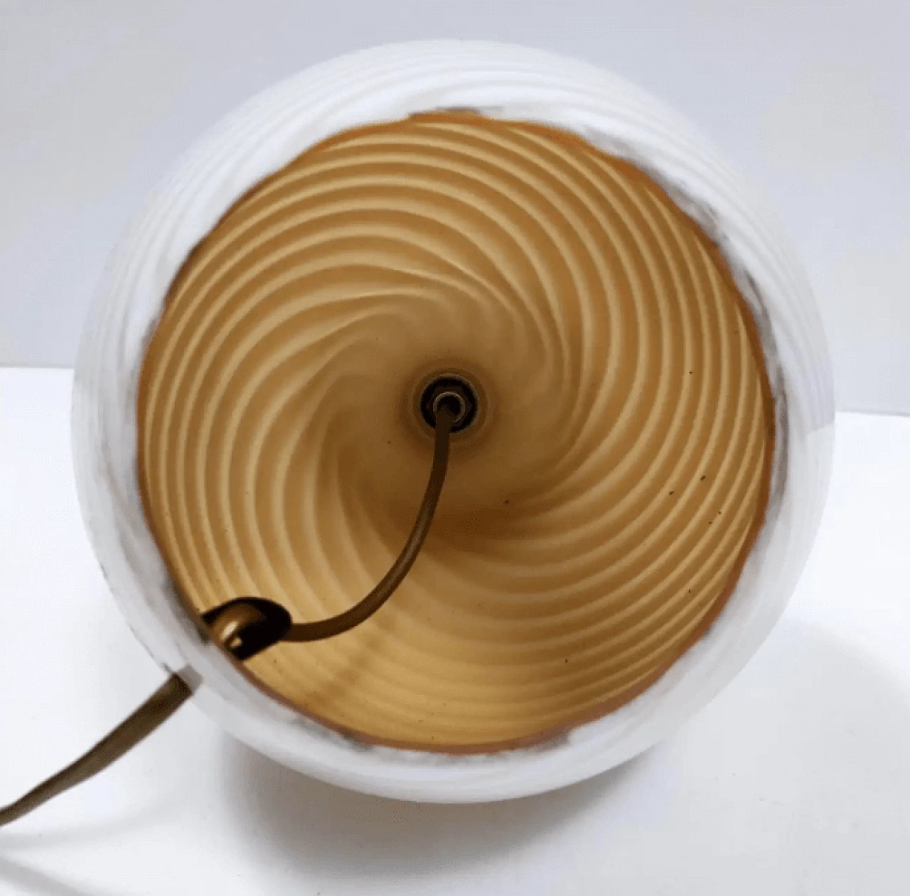 Lampada da tavolo in vetro di Murano di Lino Tagliapietra per Paf, anni '80 7