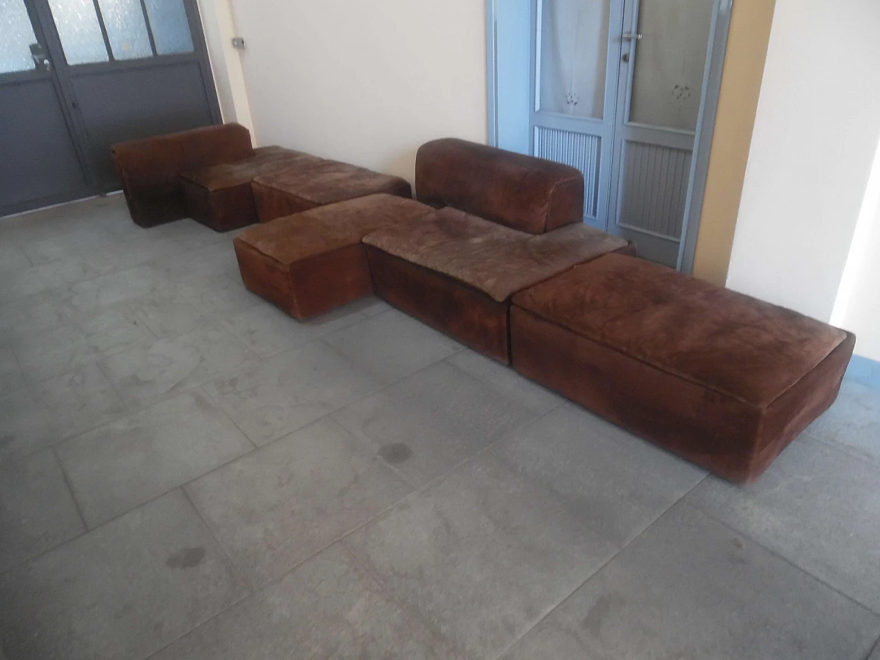 Paione modular sofa by Claudio Salocchi for Sormani, 1960s 8