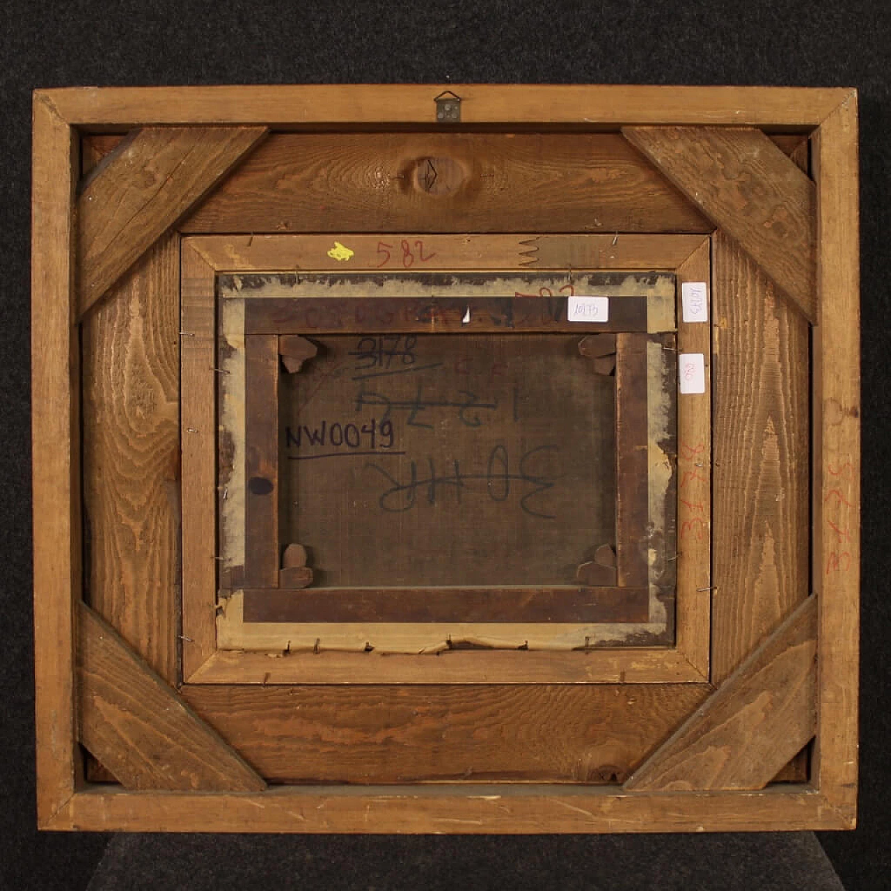 Pastoral landscape, oil on canvas, 18th century 11