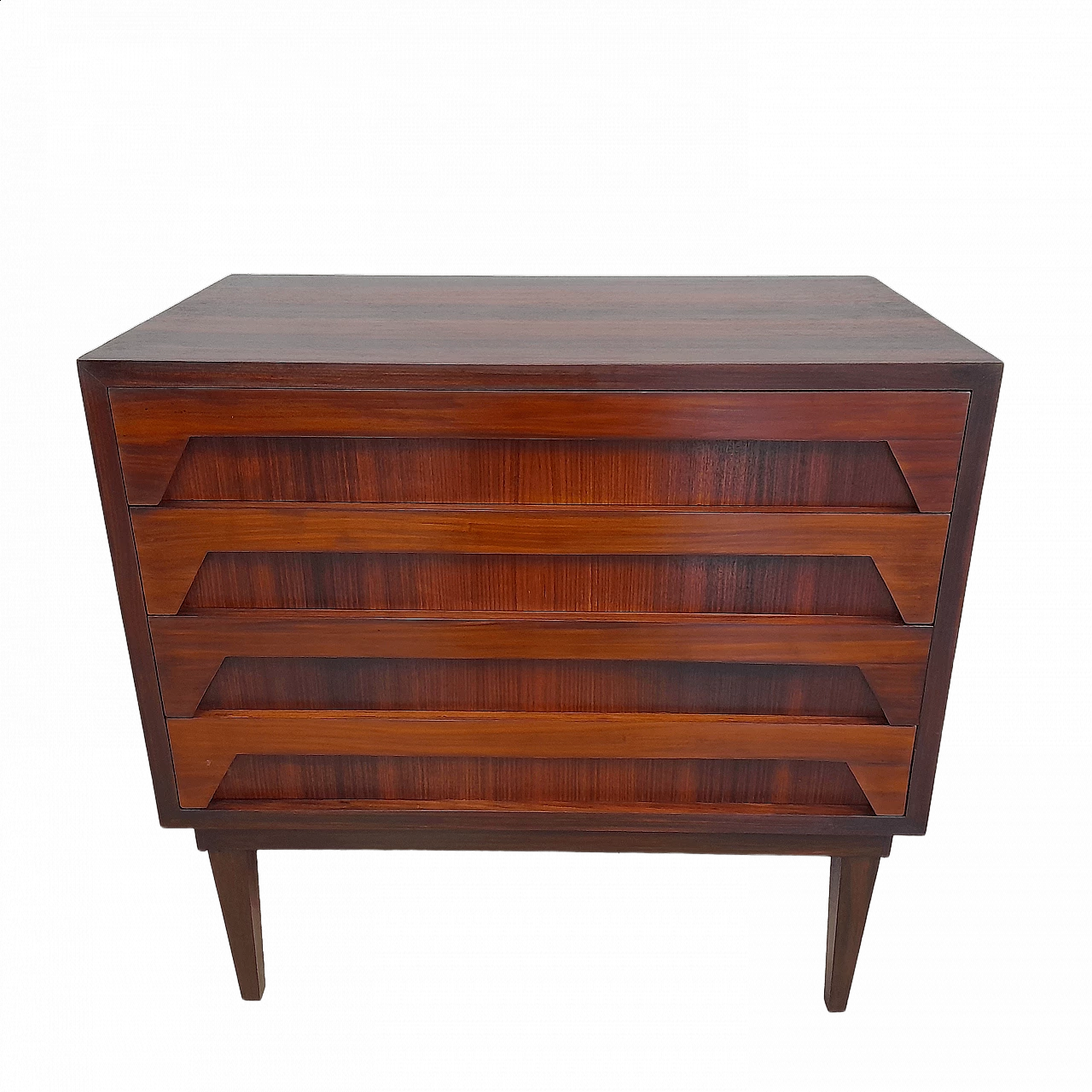 Cassettiera scandinava in palissandro, anni '60 11