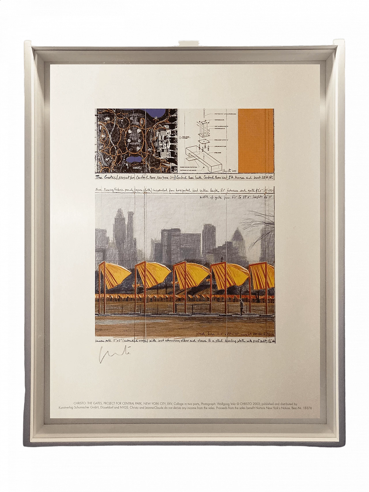 The Gates, Project for Central Park, New York City XXV di Christo e Jeanne-Claude, anni 2000 15