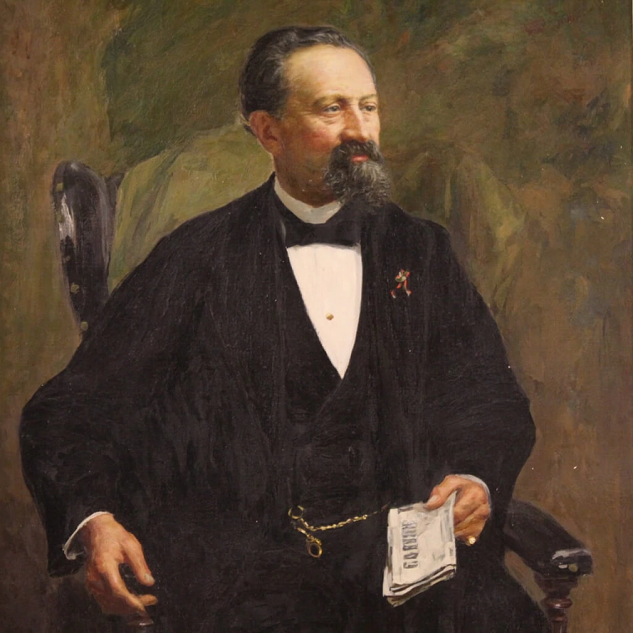 Ritratto di un gentiluomo di Agazzi, primo '900 2