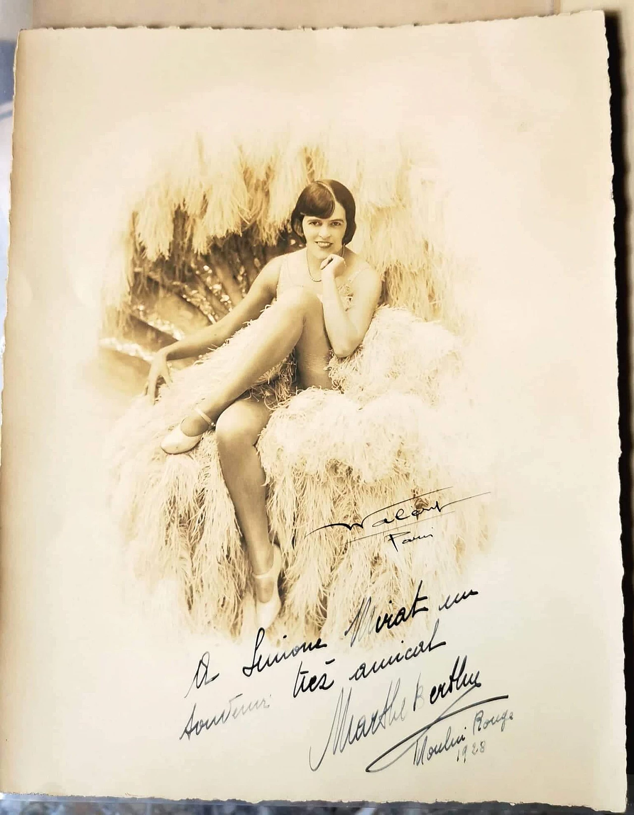 Foto di Lucien Walery, ballerina del Moulin Rouge, anni '20 1