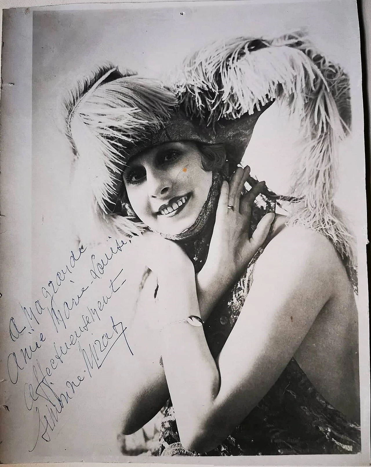 Foto di Simone Mirat, artista del Moulin Rouge, anni '20 3