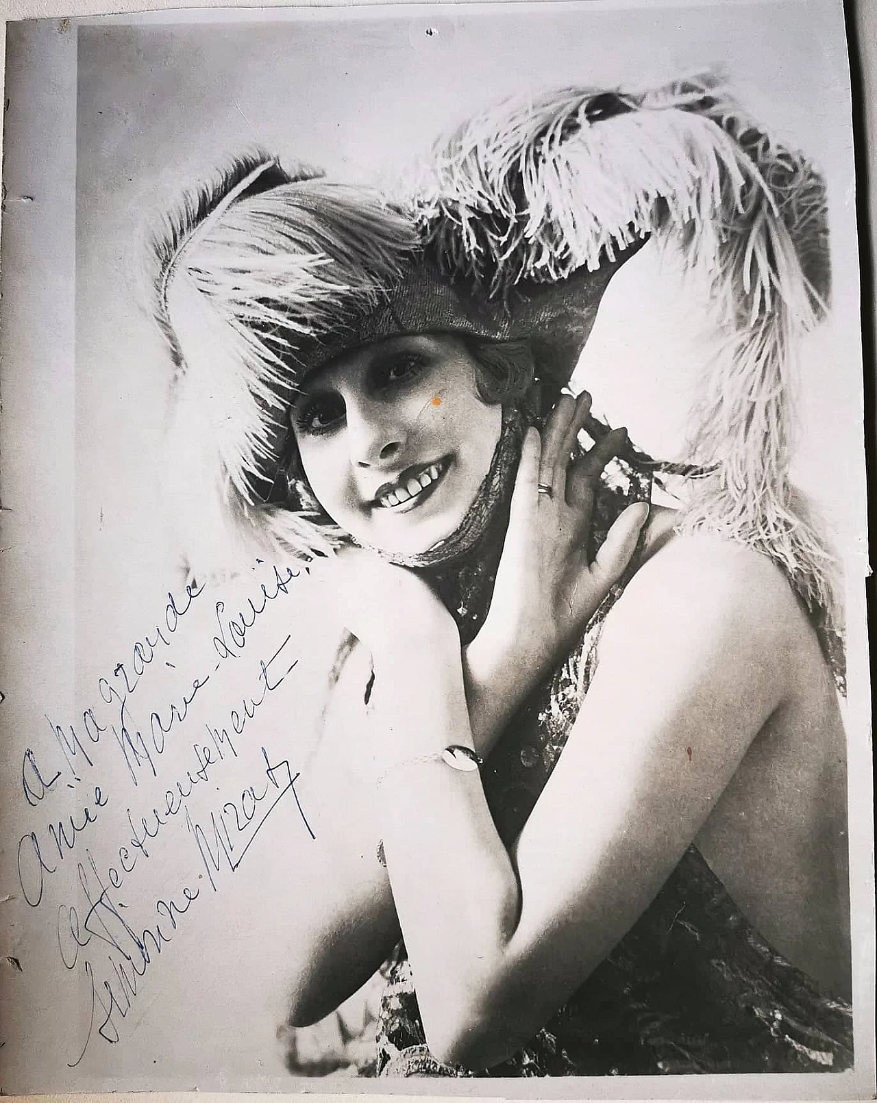 Foto di Simone Mirat, artista del Moulin Rouge, anni '20 4