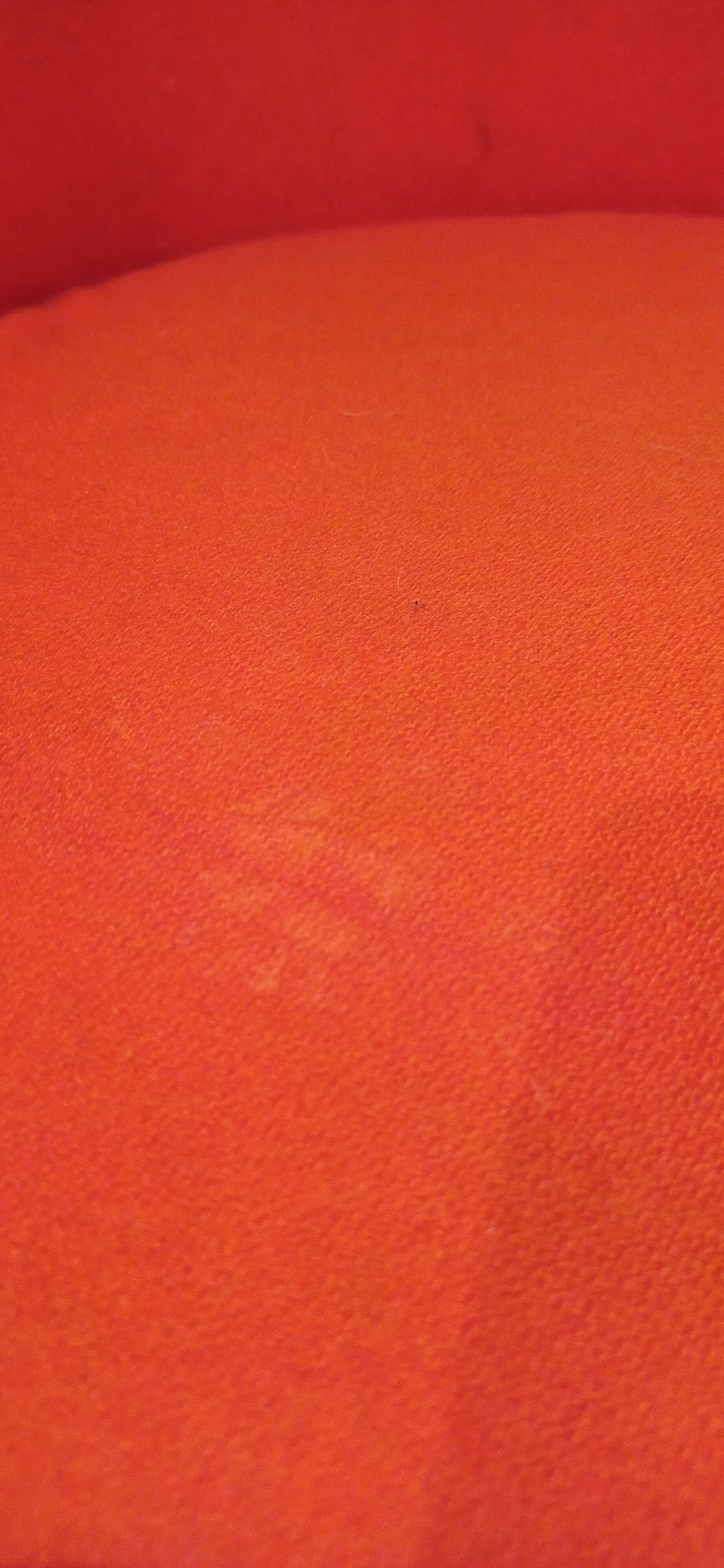 Pair of Bali armchairs by Carlo Colombo in orange fabric, 2000s 34