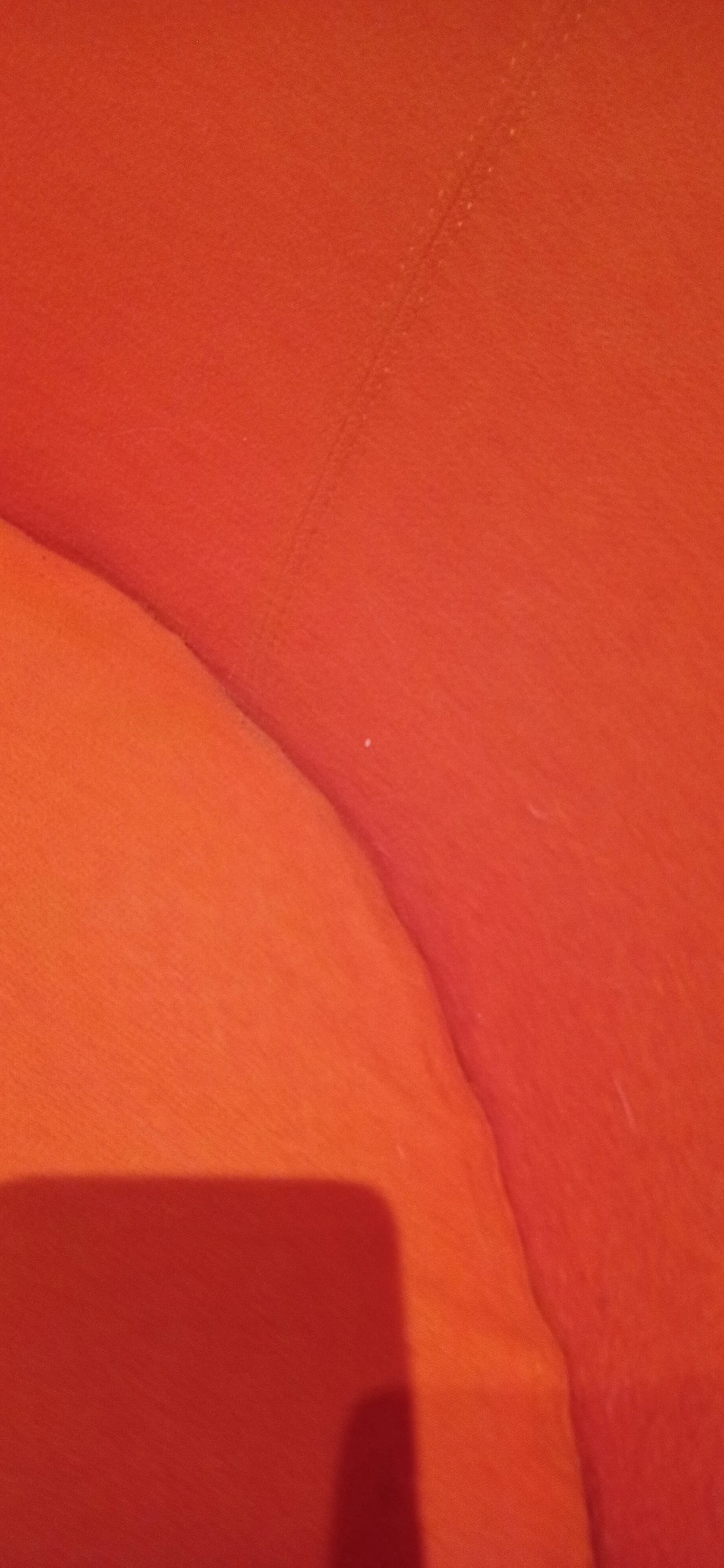 Pair of Bali armchairs by Carlo Colombo in orange fabric, 2000s 65