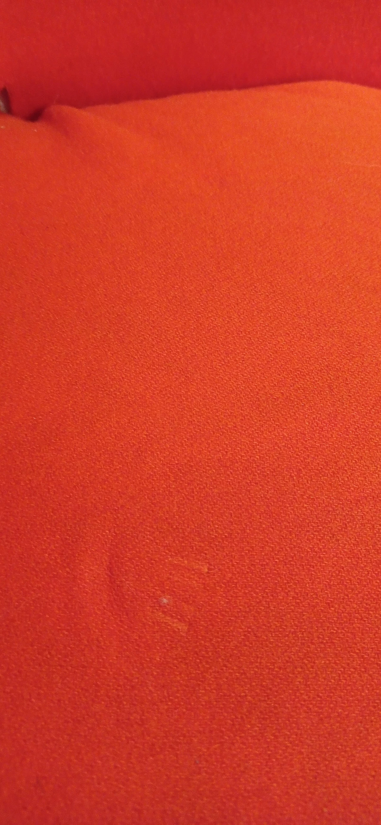 Pair of Bali armchairs by Carlo Colombo in orange fabric, 2000s 74