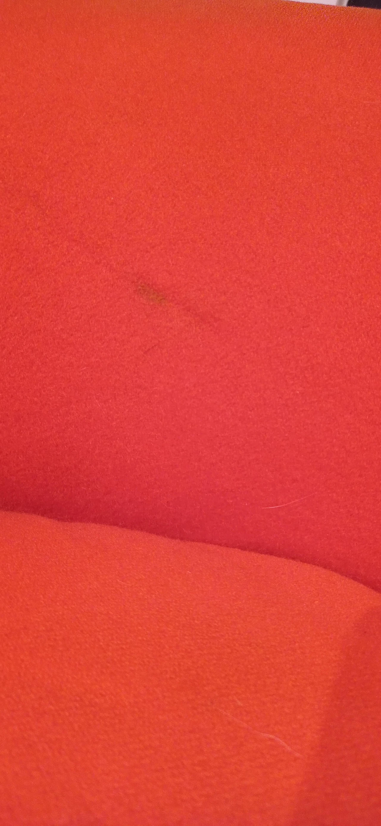 Pair of Bali armchairs by Carlo Colombo in orange fabric, 2000s 103