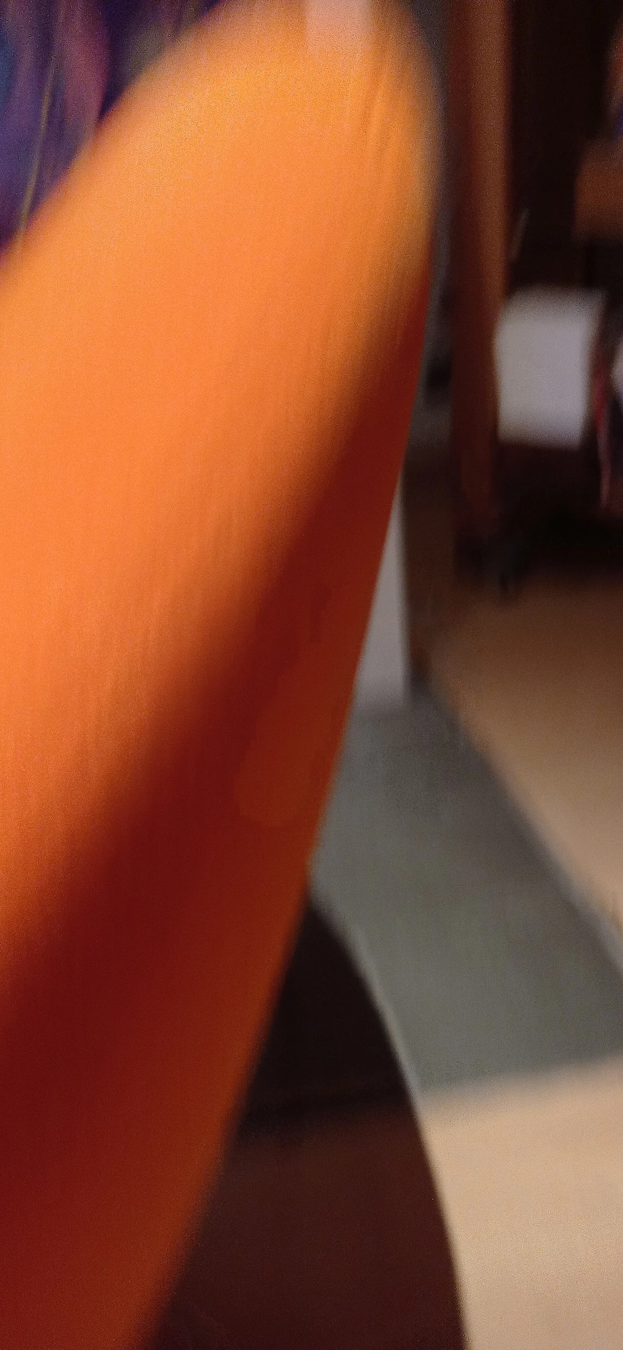 Pair of Bali armchairs by Carlo Colombo in orange fabric, 2000s 106