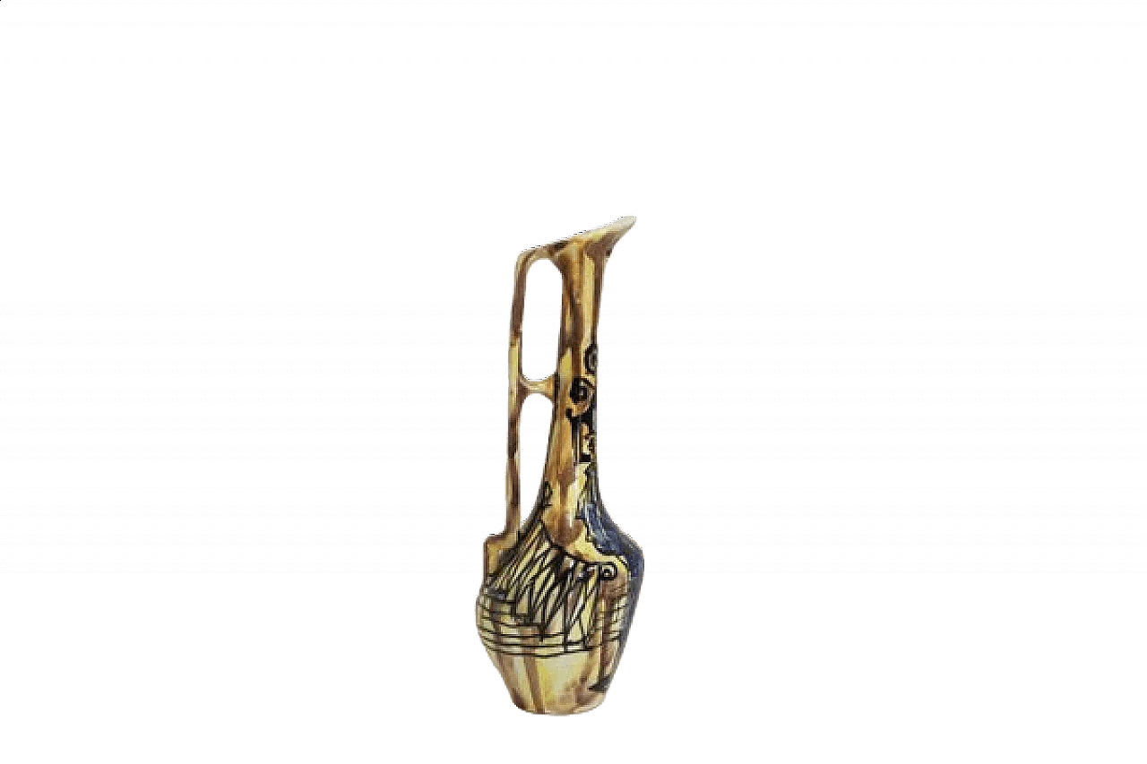 Anfora ad un manico in ceramica di Orioli, anni '70 1407116