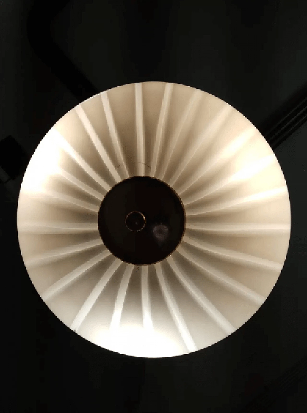 Murano glass and brass chandelier in neoclassical style, 1960s 5