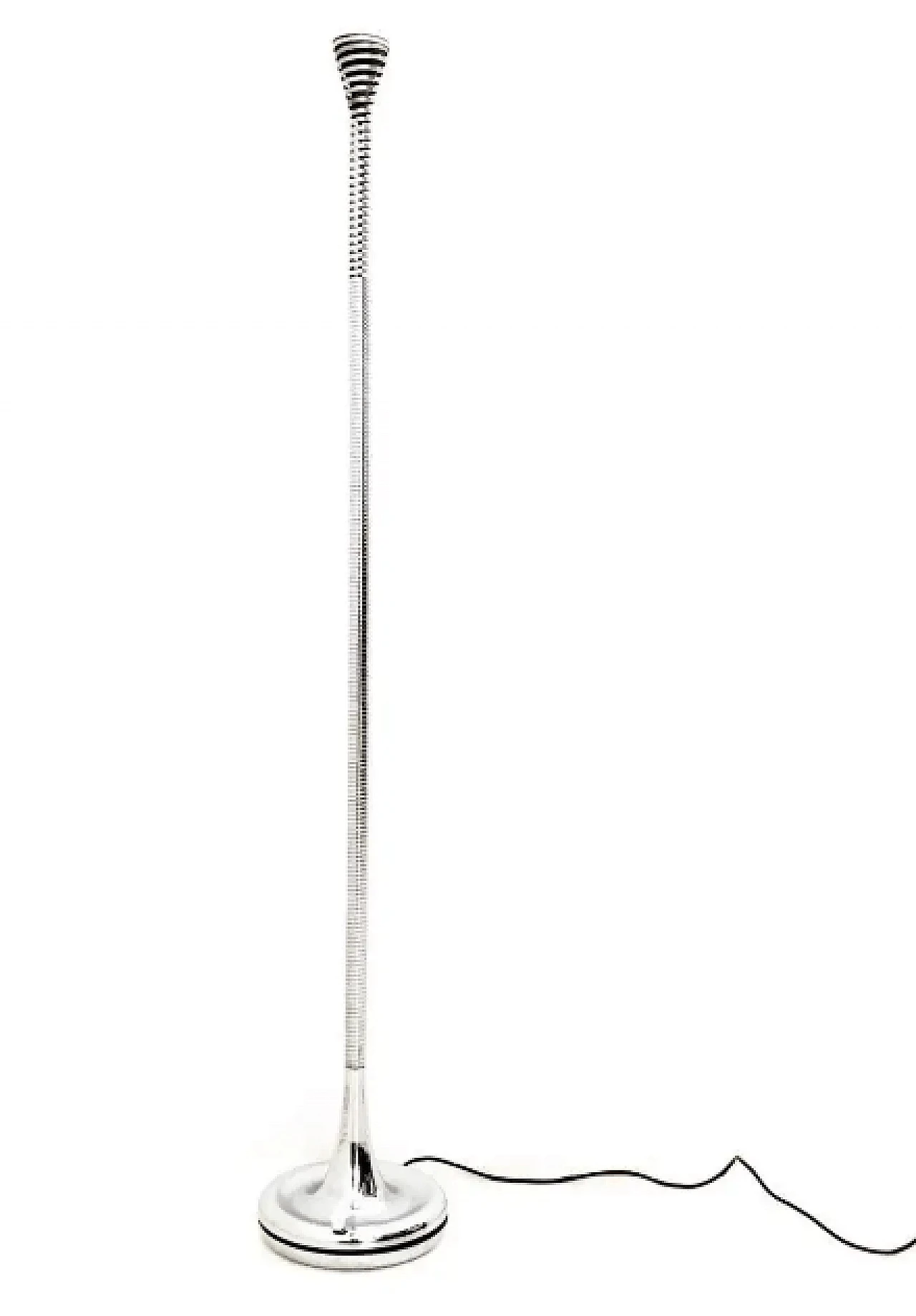 Steel floor lamp by Eleonore Peduzzi Riva for Candle, 1970s 3