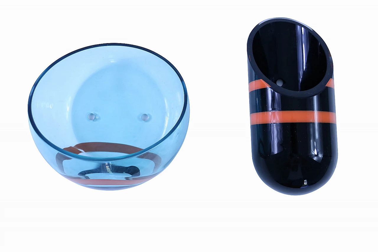 Set da bagno in vetro di Murano, anni '50 1126580