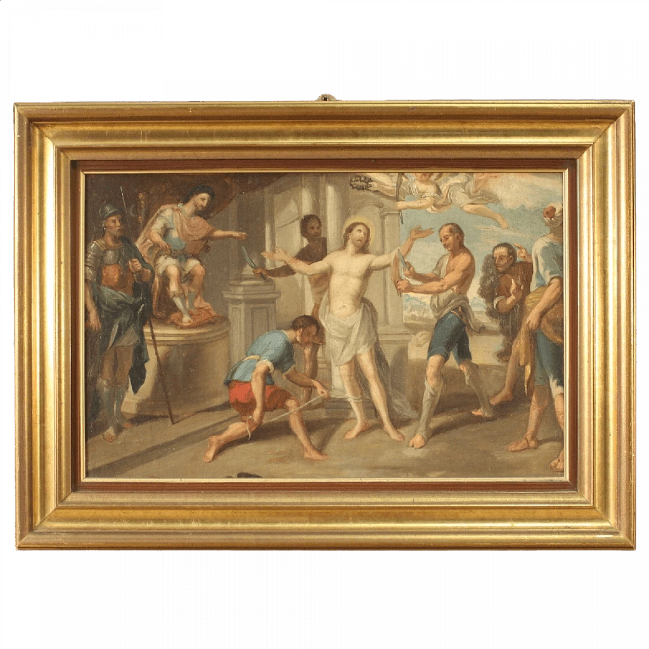 Martyrdom of St. Bartholomew, oil on canvas, 18th century 13
