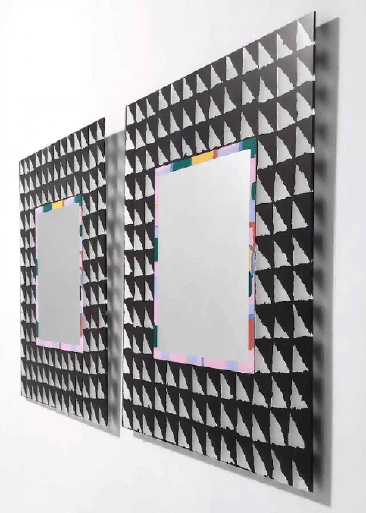 Optical mirror by Alessandro Mendini and Sanchita Ajjampur for Glas, 1990s 4
