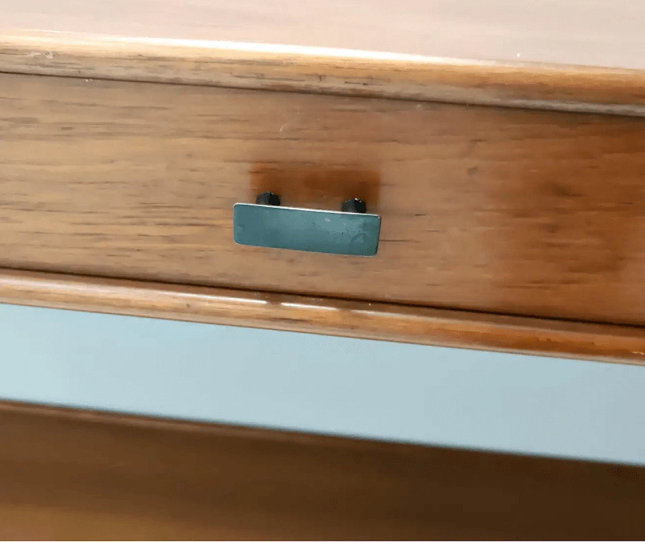 Mobili da ingresso in legno di noce di Brugnoli, anni '50 16