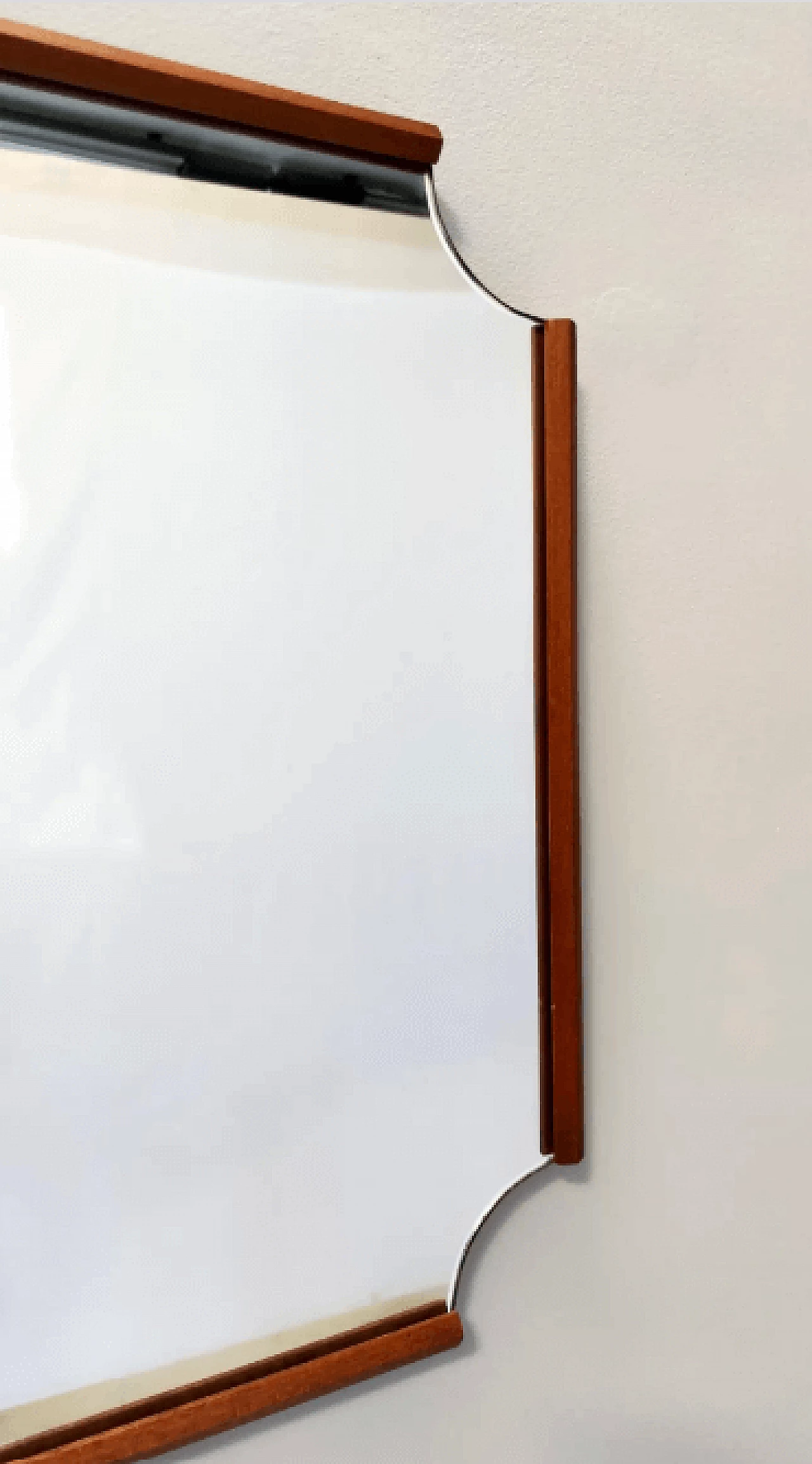 Mobili da ingresso in legno di noce di Brugnoli, anni '50 17