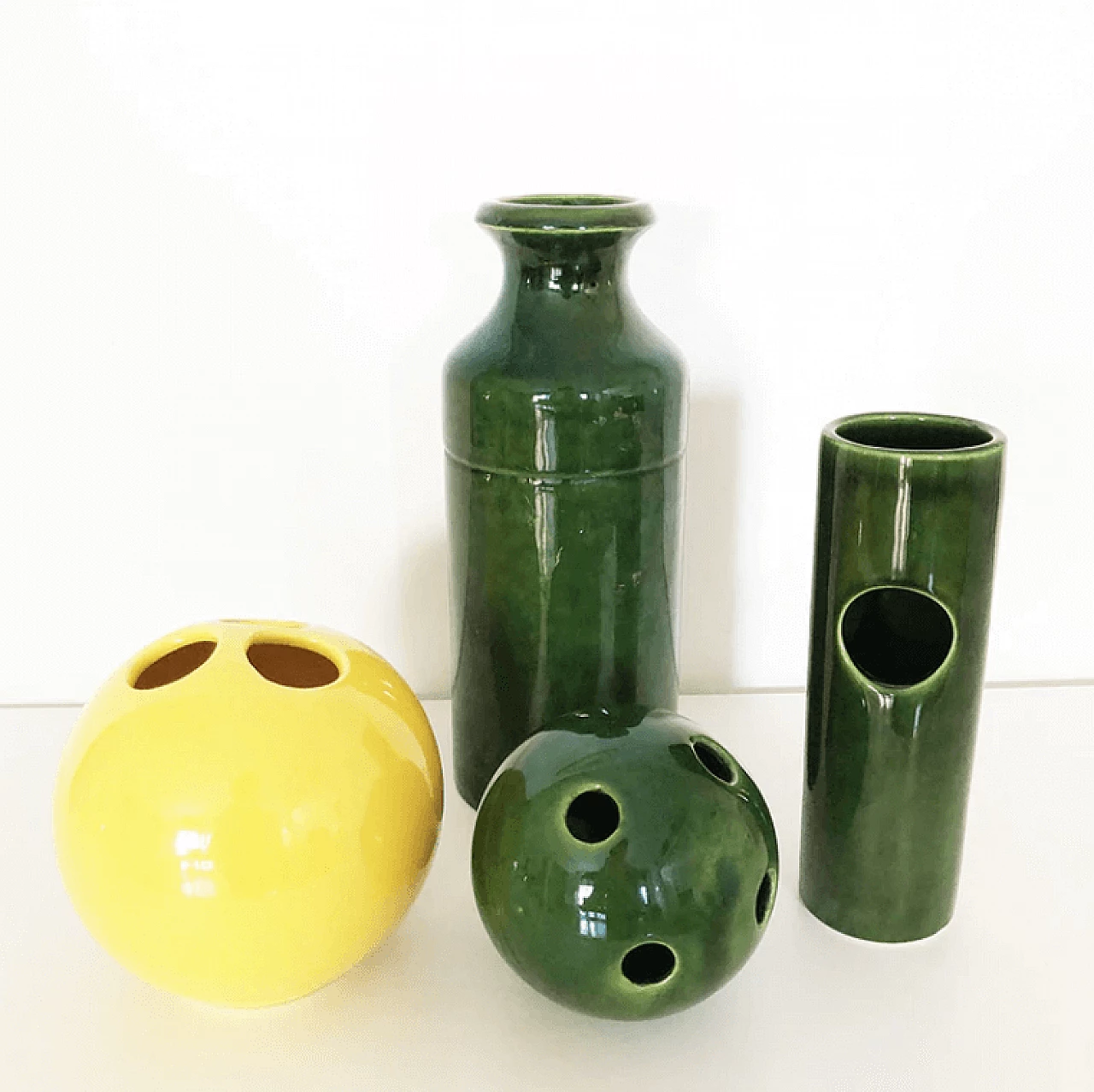 3 Modular designer ceramics by Enzo Bioli and Vi.Ba, 1960s 4