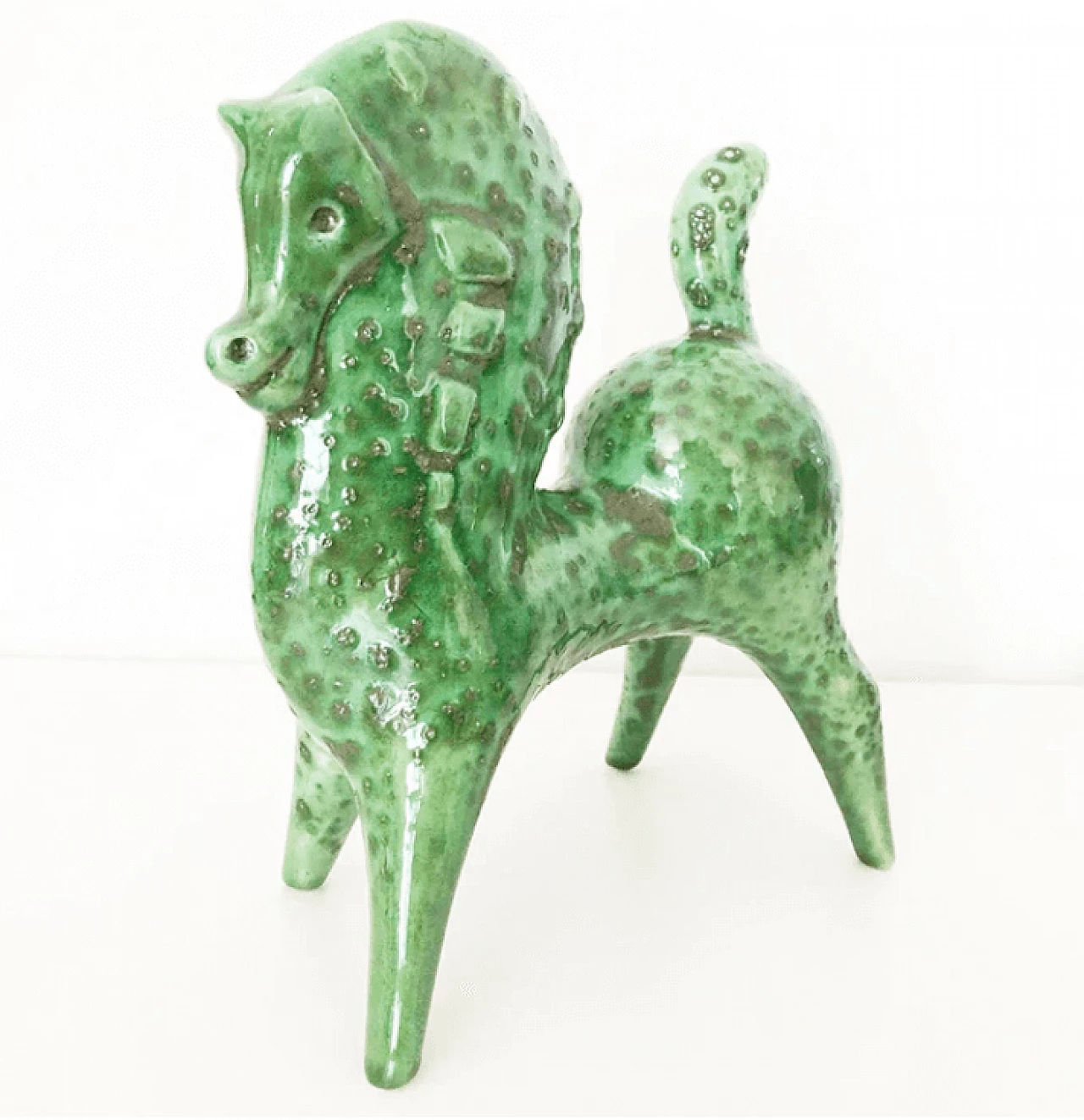 Cavallo in ceramica di Roberto Rigon, anni '50 1