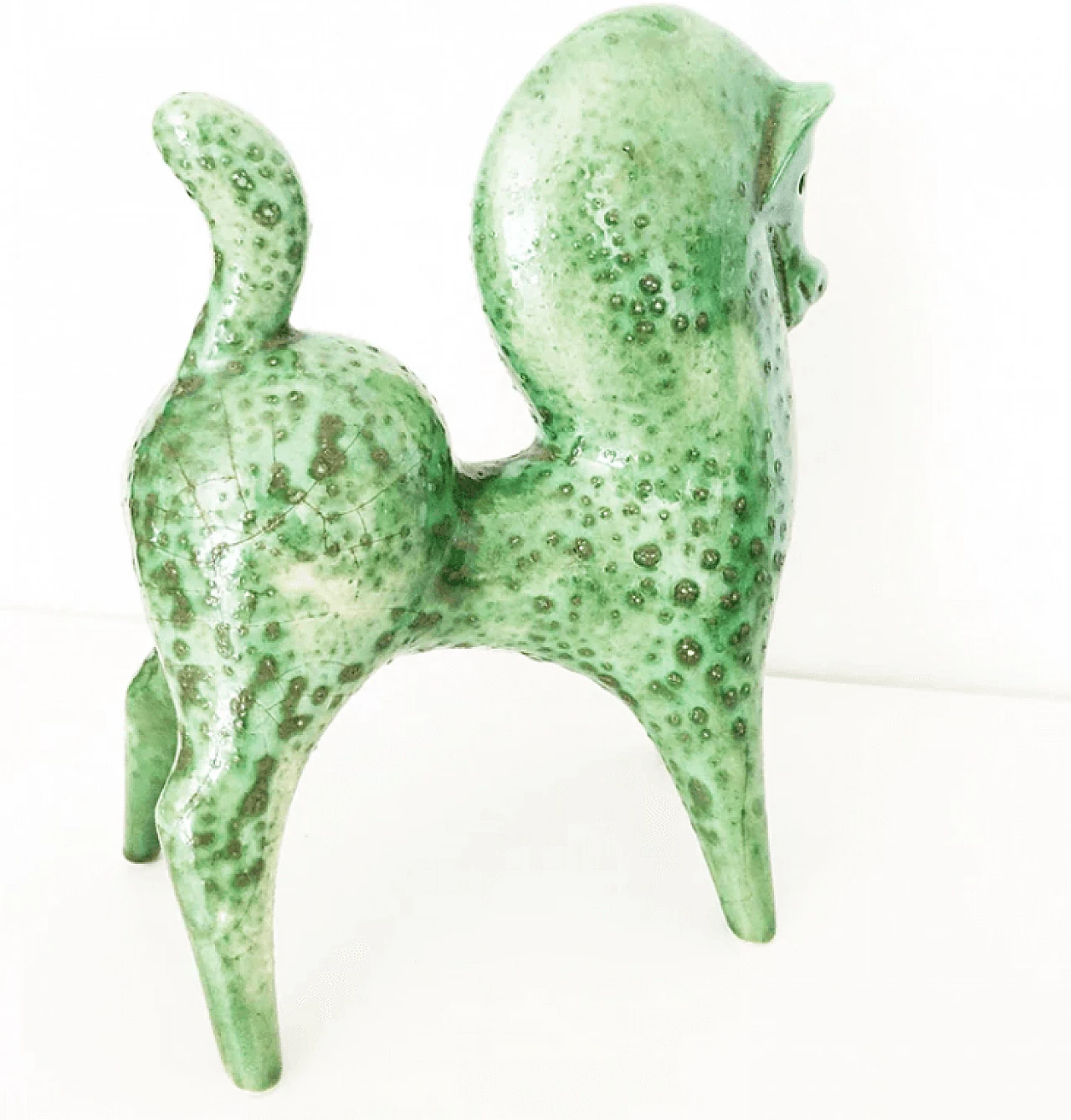 Cavallo in ceramica di Roberto Rigon, anni '50 3