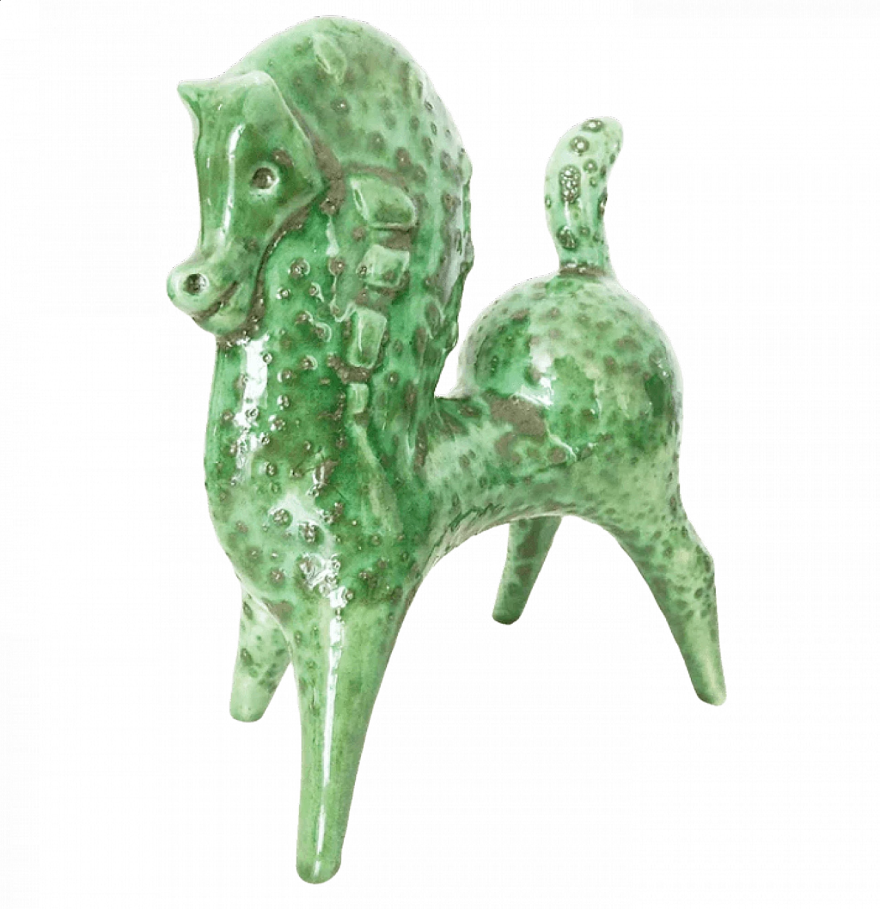 Cavallo in ceramica di Roberto Rigon, anni '50 6