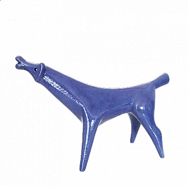 Blue dog by Roberto Rigon, 1950s