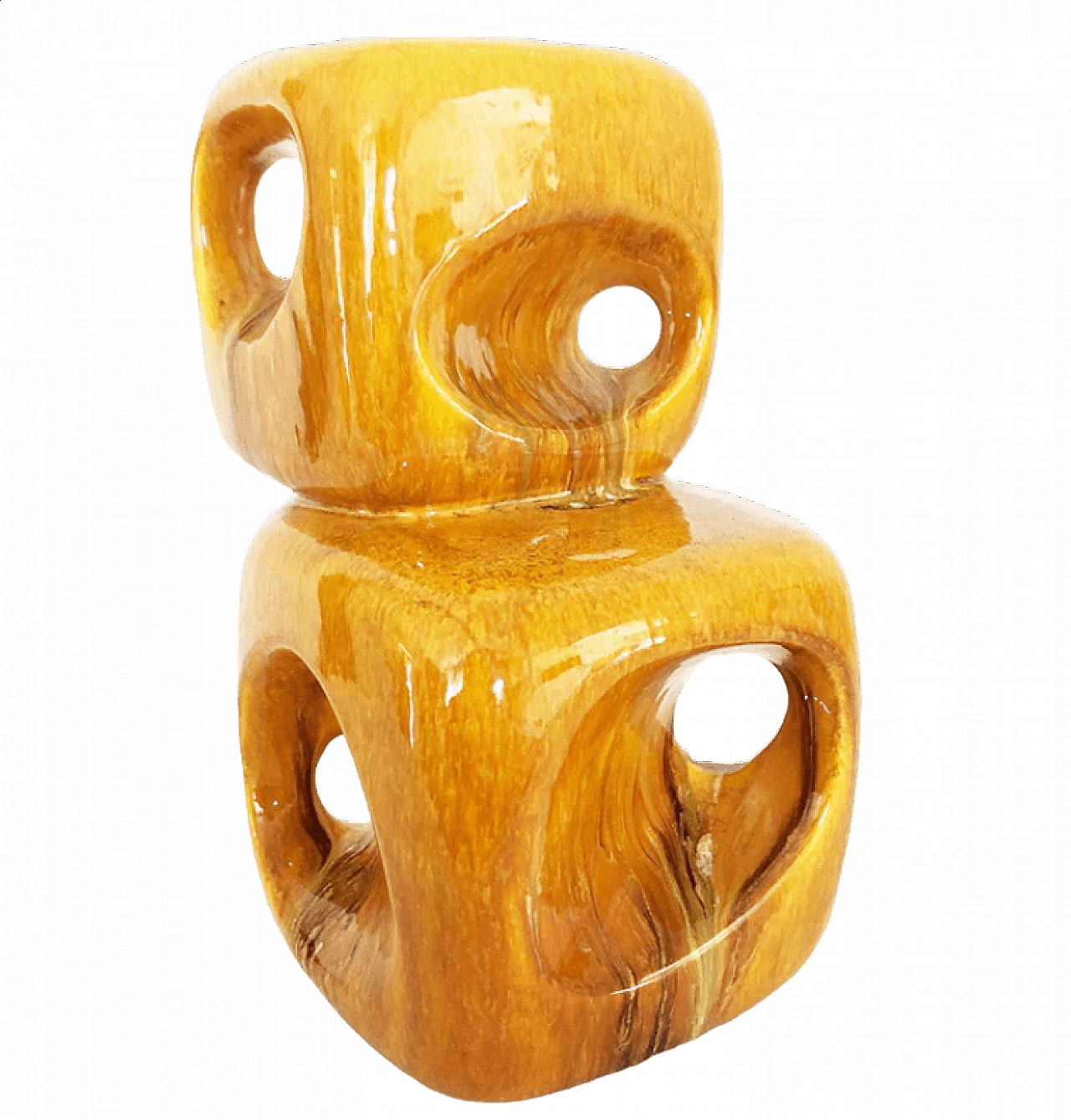 Sculptural ceramic vase, 1970s 5