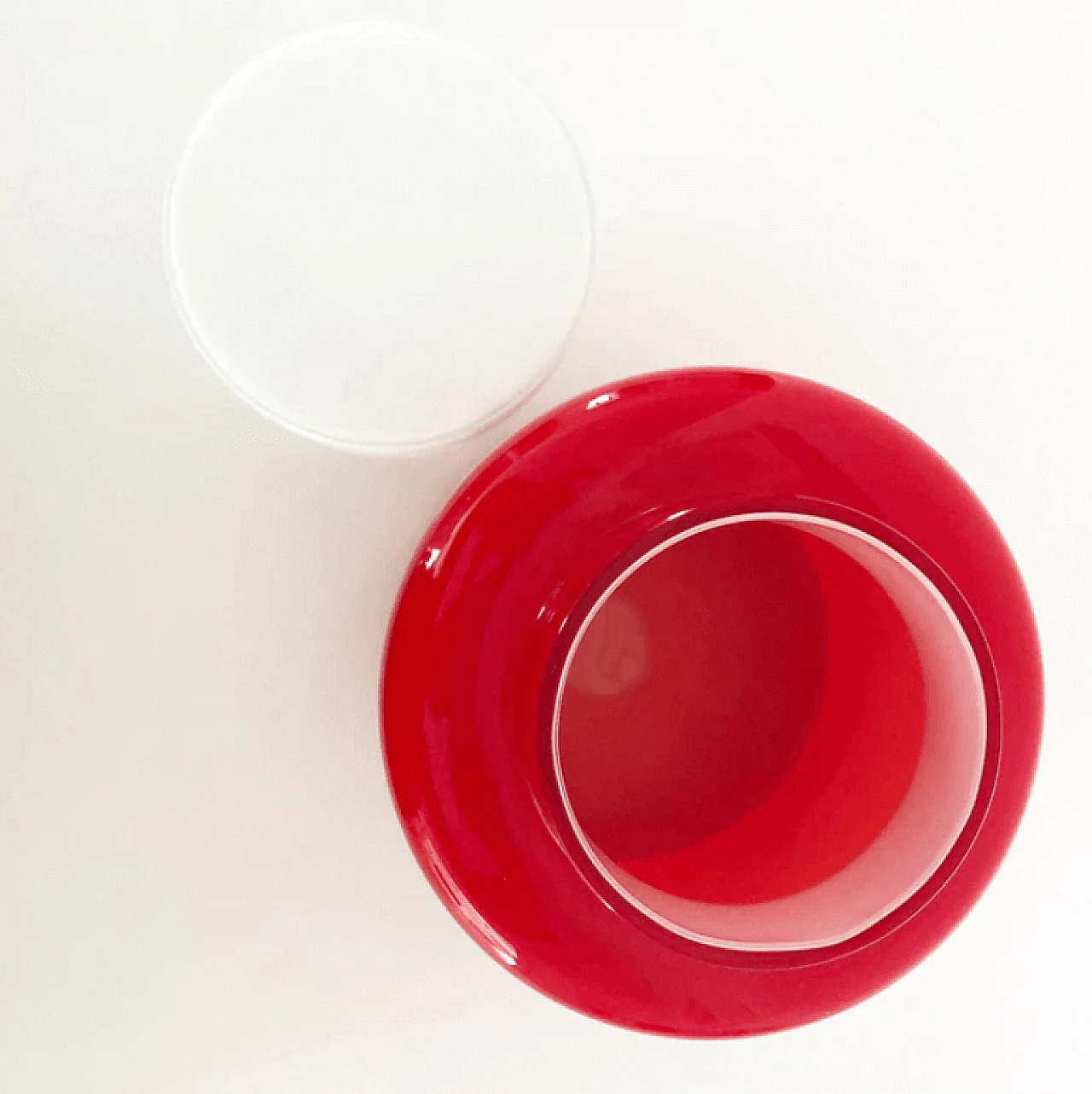 Vaso in vetro di Luciano Vistosi, anni '60 3