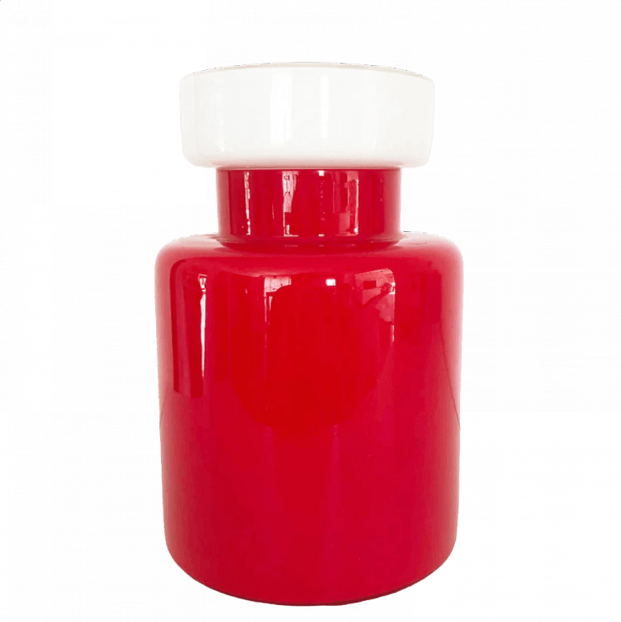 Vaso in vetro di Luciano Vistosi, anni '60 5