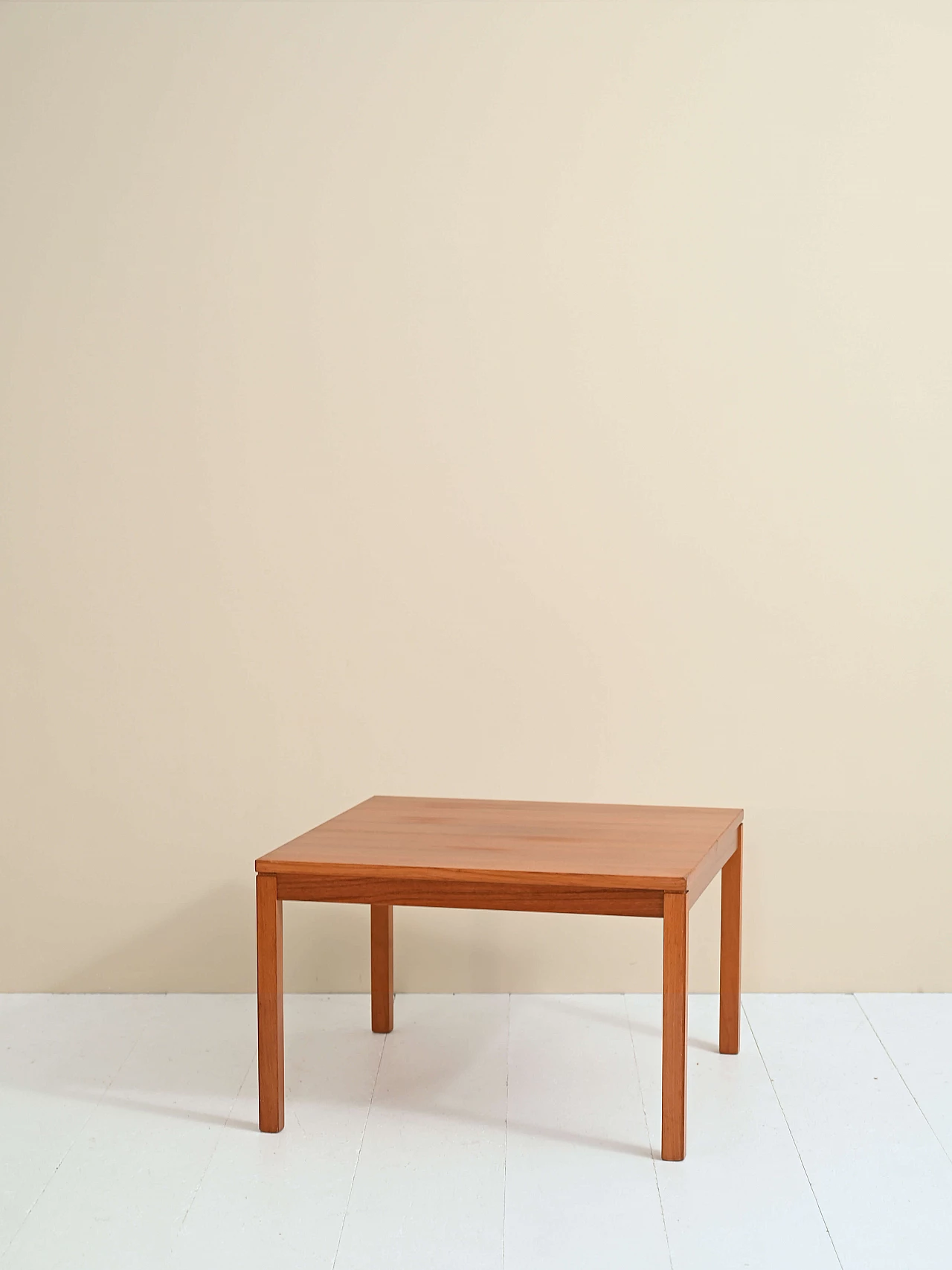 Scandinavian teak sofa table, 1960s 1