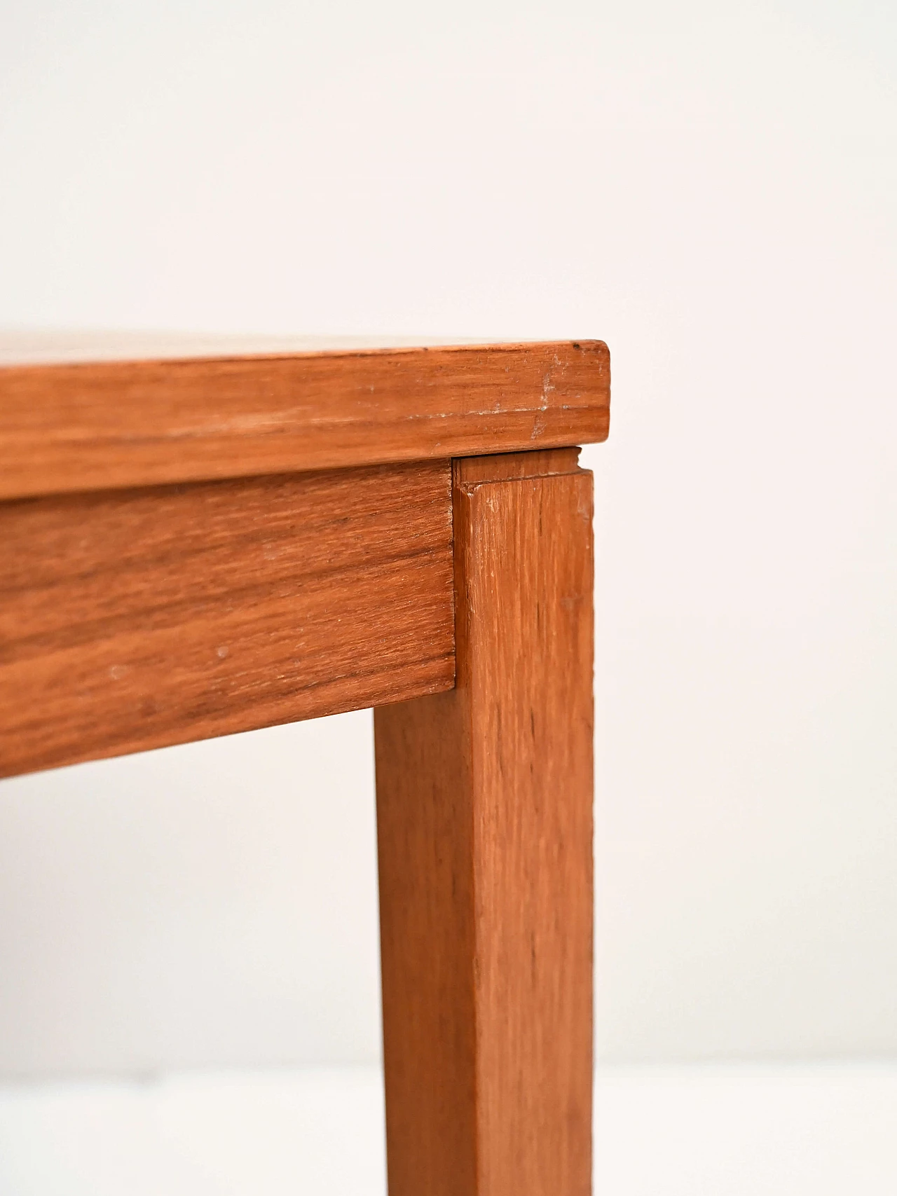 Scandinavian teak sofa table, 1960s 5