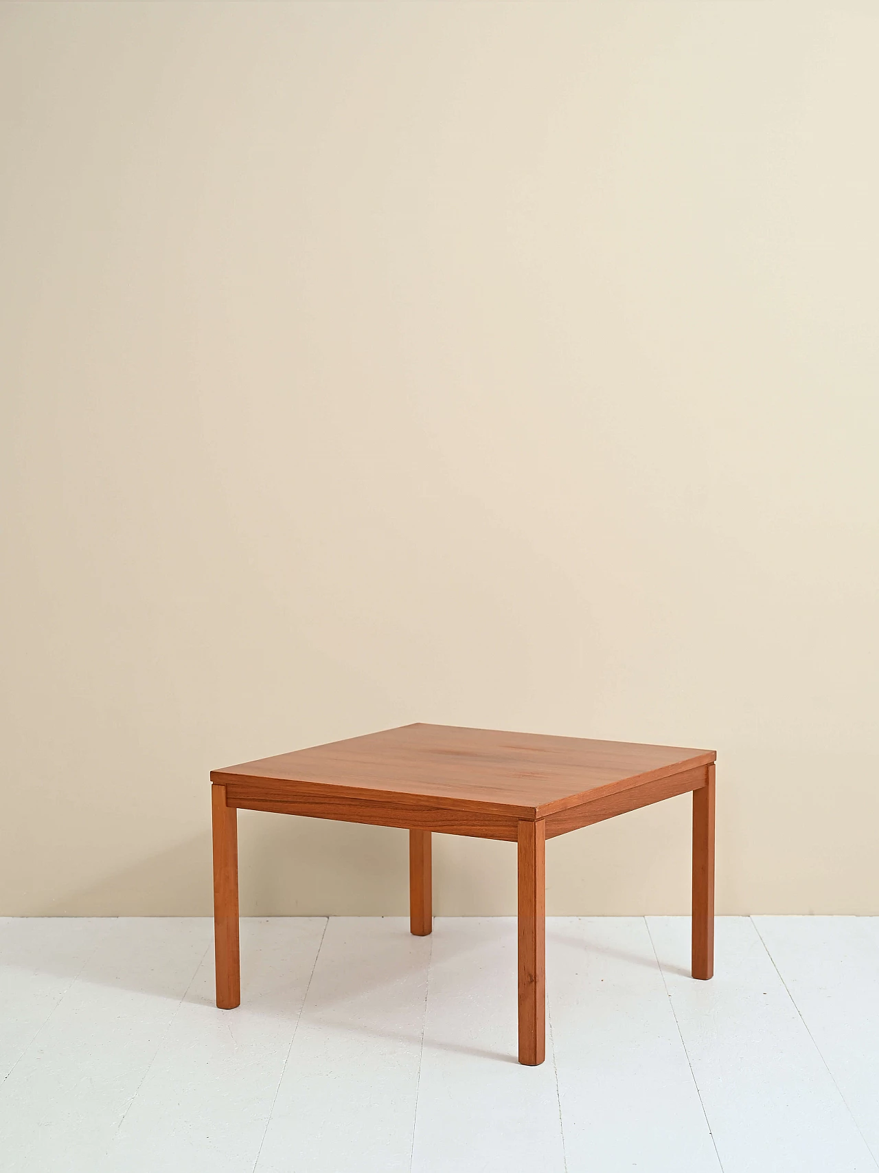 Scandinavian teak sofa table, 1960s 6