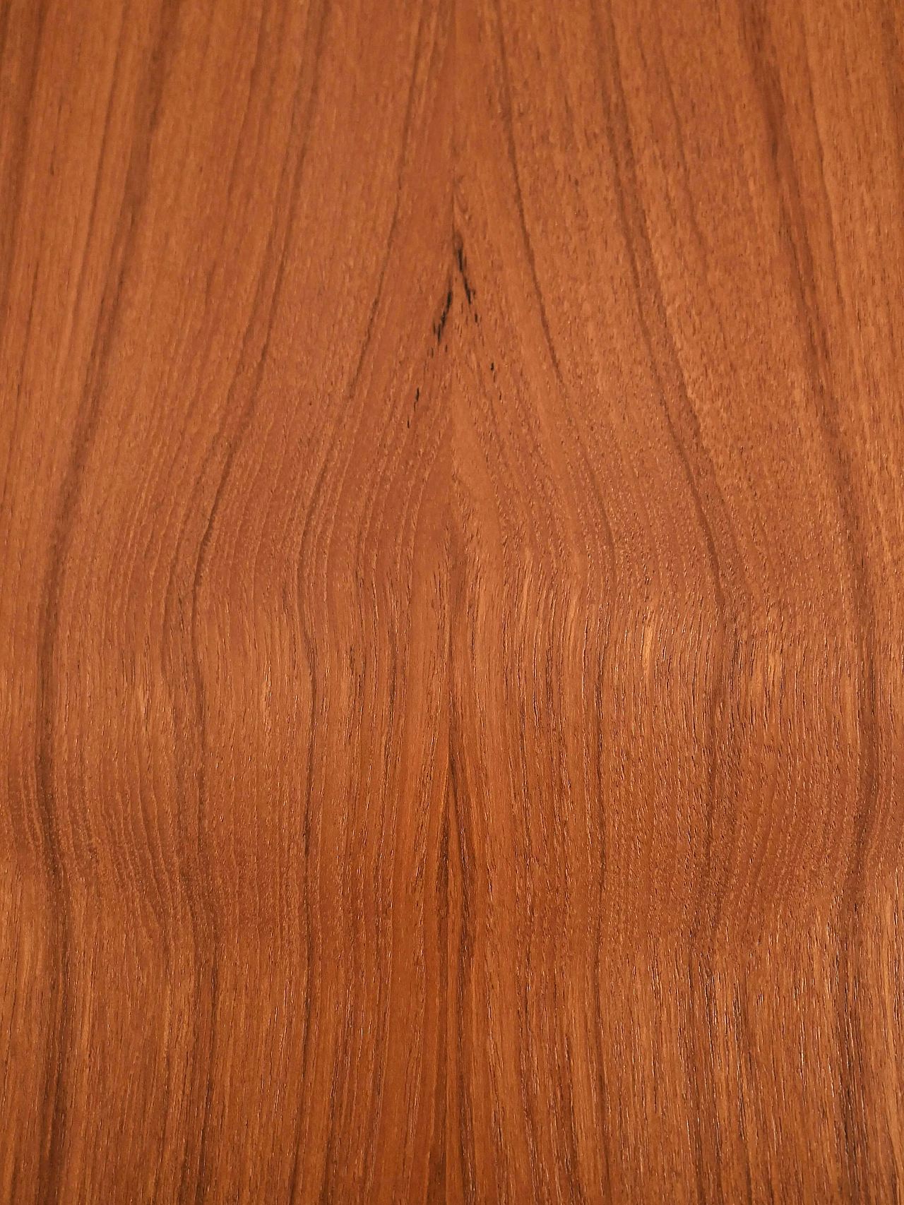 Cassettiera in legno con maniglie in metallo, anni '60 4