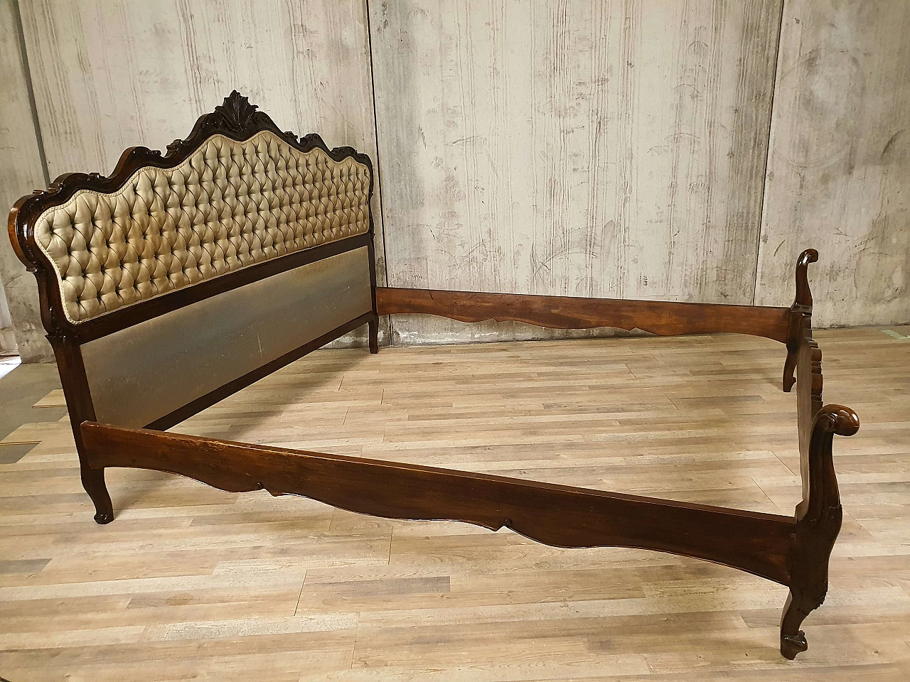 Baroque style double bed, 20th century 1