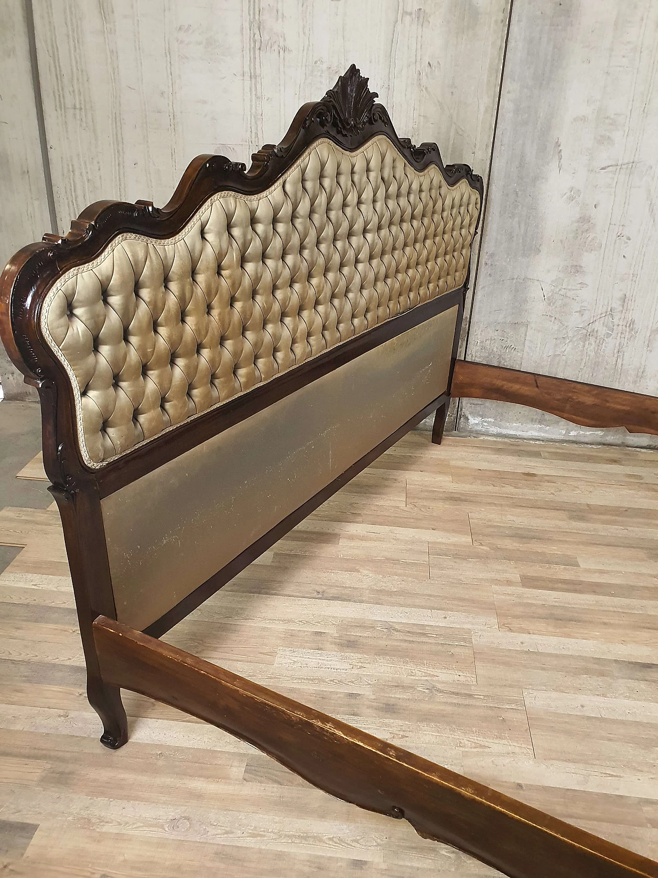 Baroque style double bed, 20th century 3