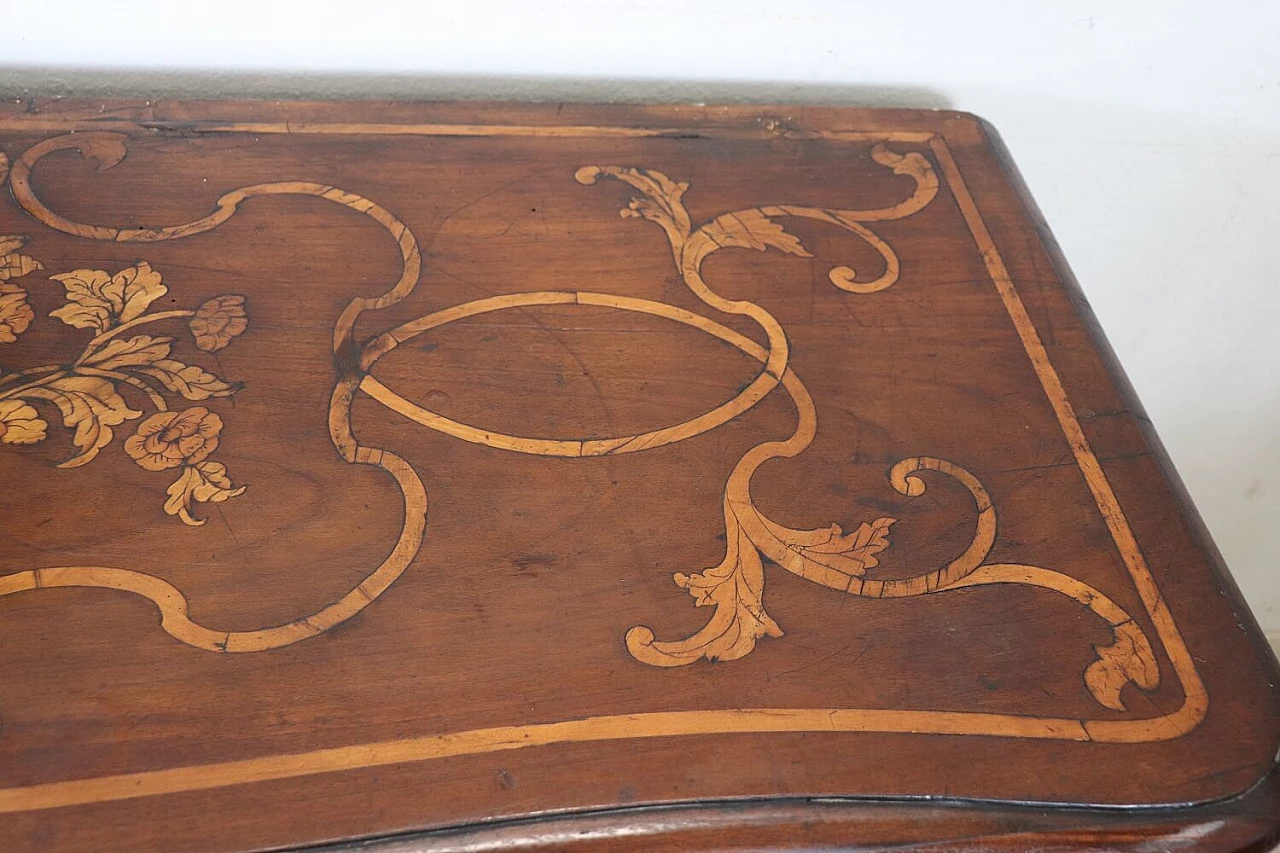 Louis XIV style dresser in precious wood inlay, 17th century 6