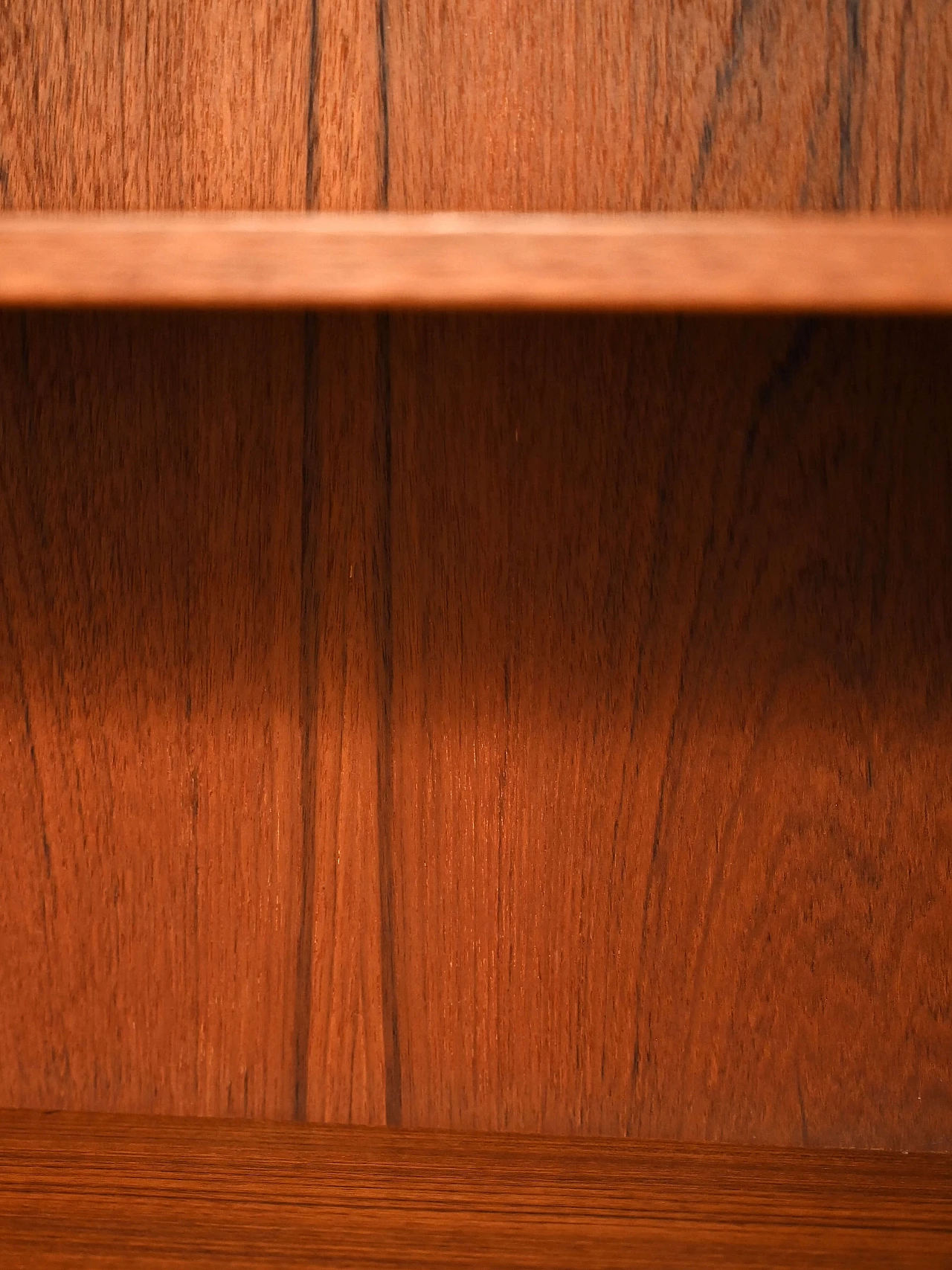 Teak bookcase with adjustable shelves and drawers, 1960s 6