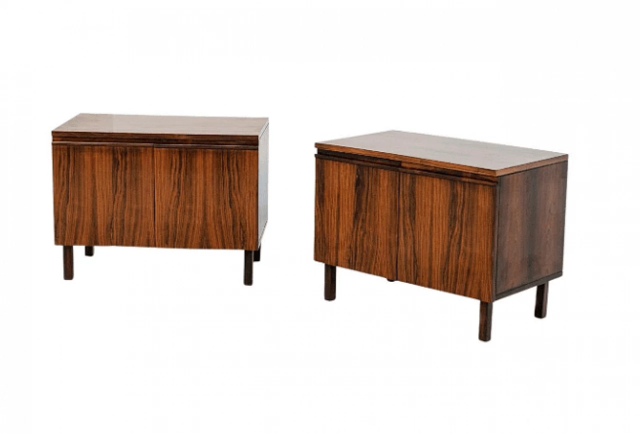 Pair of wooden sideboards by Tenreiro Joaquim, 1950s. 1