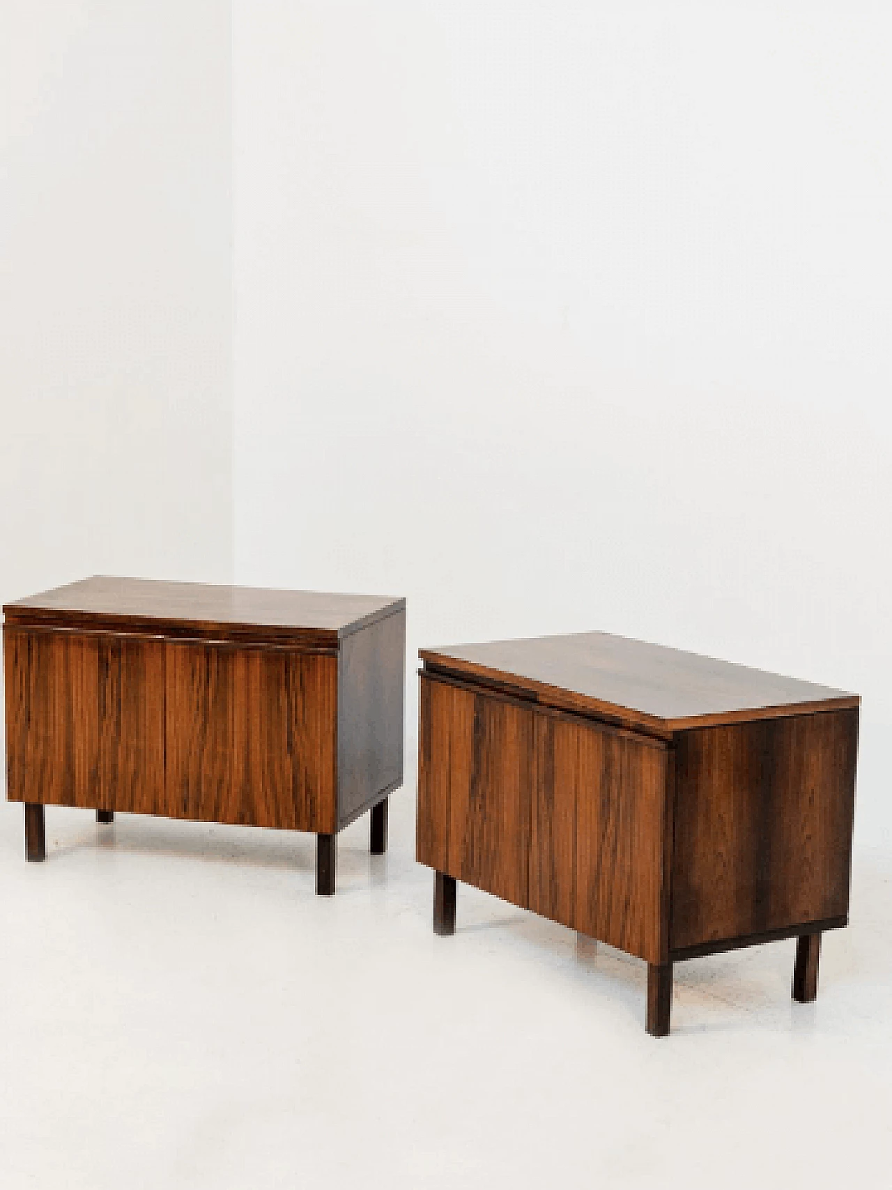 Pair of wooden sideboards by Tenreiro Joaquim, 1950s. 2