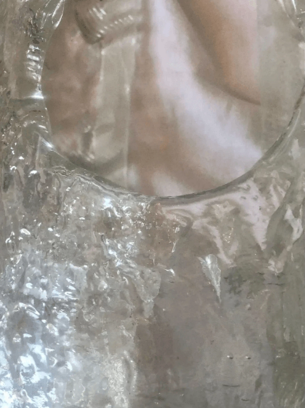 Coppia di applique in vetro, anni '70 7