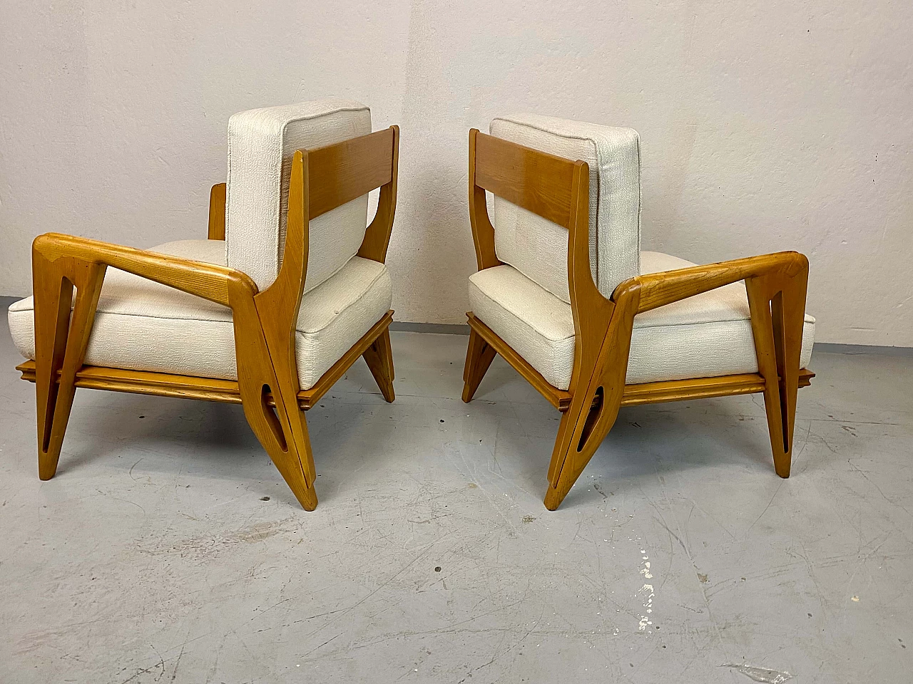 Pair of armchairs by Franco Campi and Carlo Graffi, 1960s 11