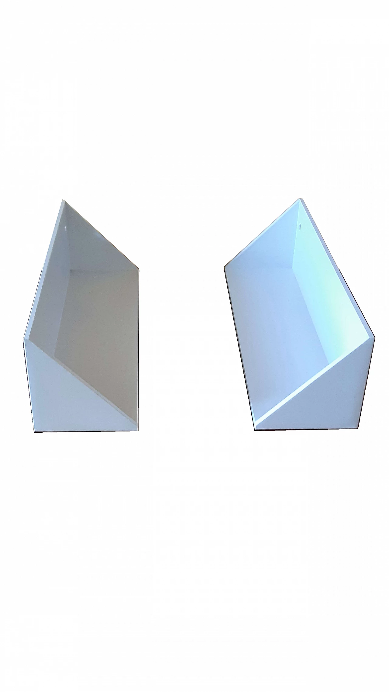 Coppia di mensole 7718 di Anna Castelli Ferrieri per Kartell, anni '70 10