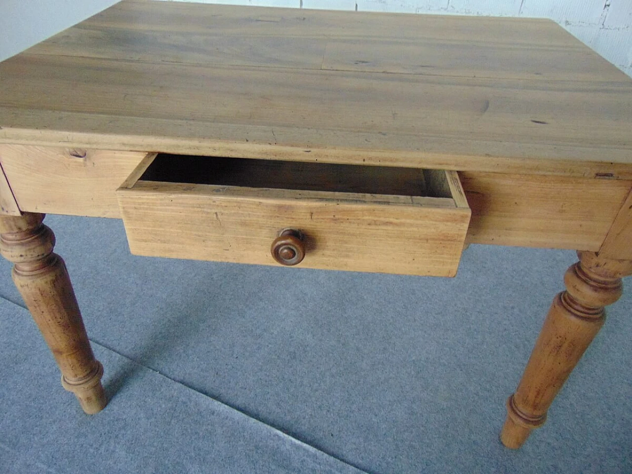 Solid wood table, 1930s 2