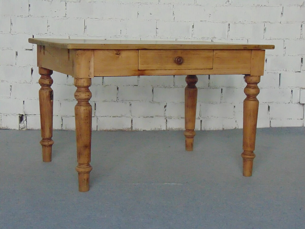 Solid wood table, 1930s 5