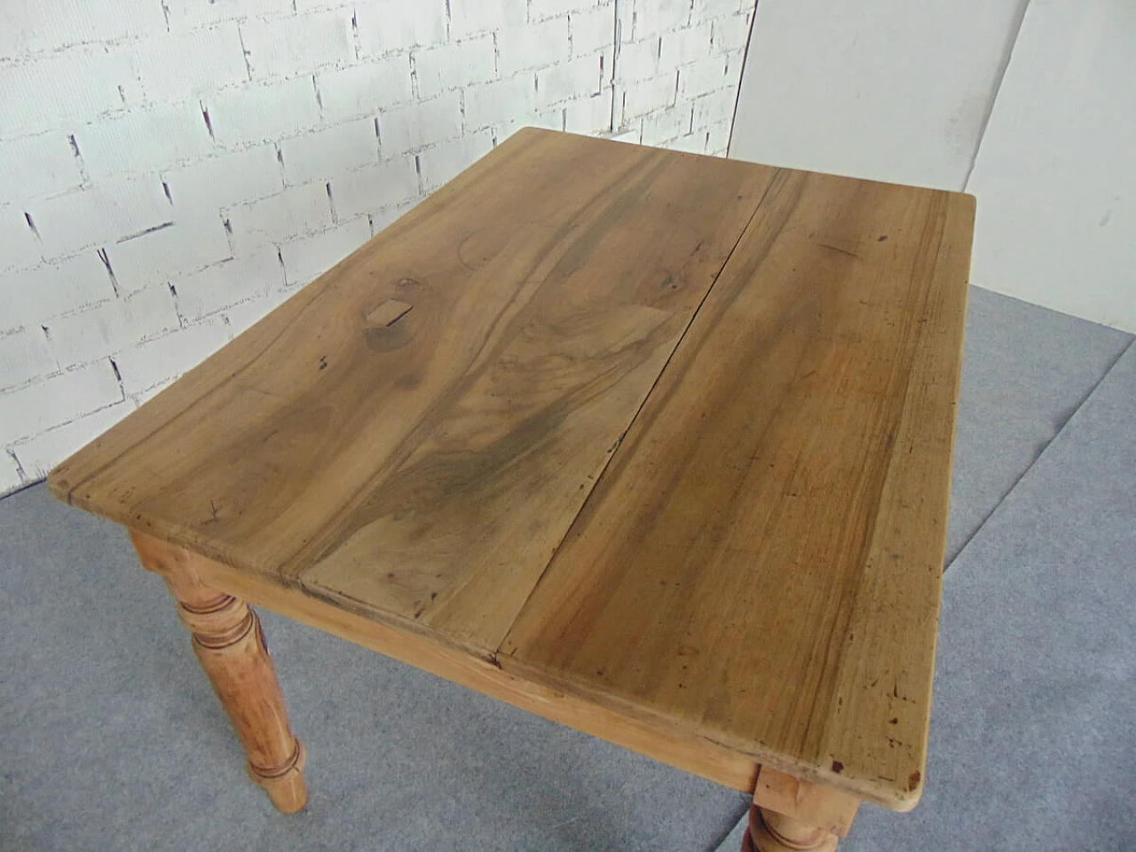 Solid wood table, 1930s 7