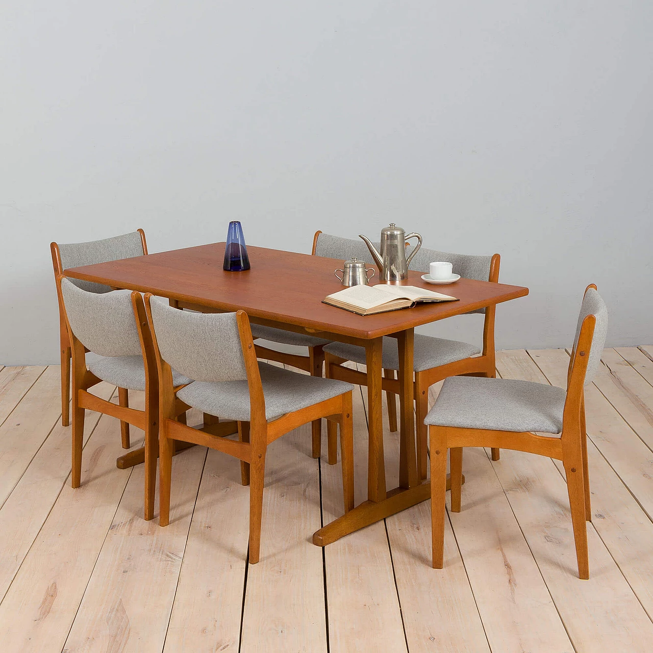 Borge mogensen Shakers oak dining table for FDB, 1950s 1