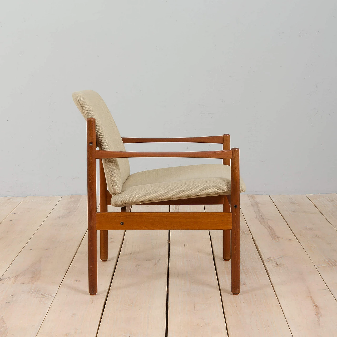 Danish teak chair in the style of Kai Kristiansen, 1960s 6