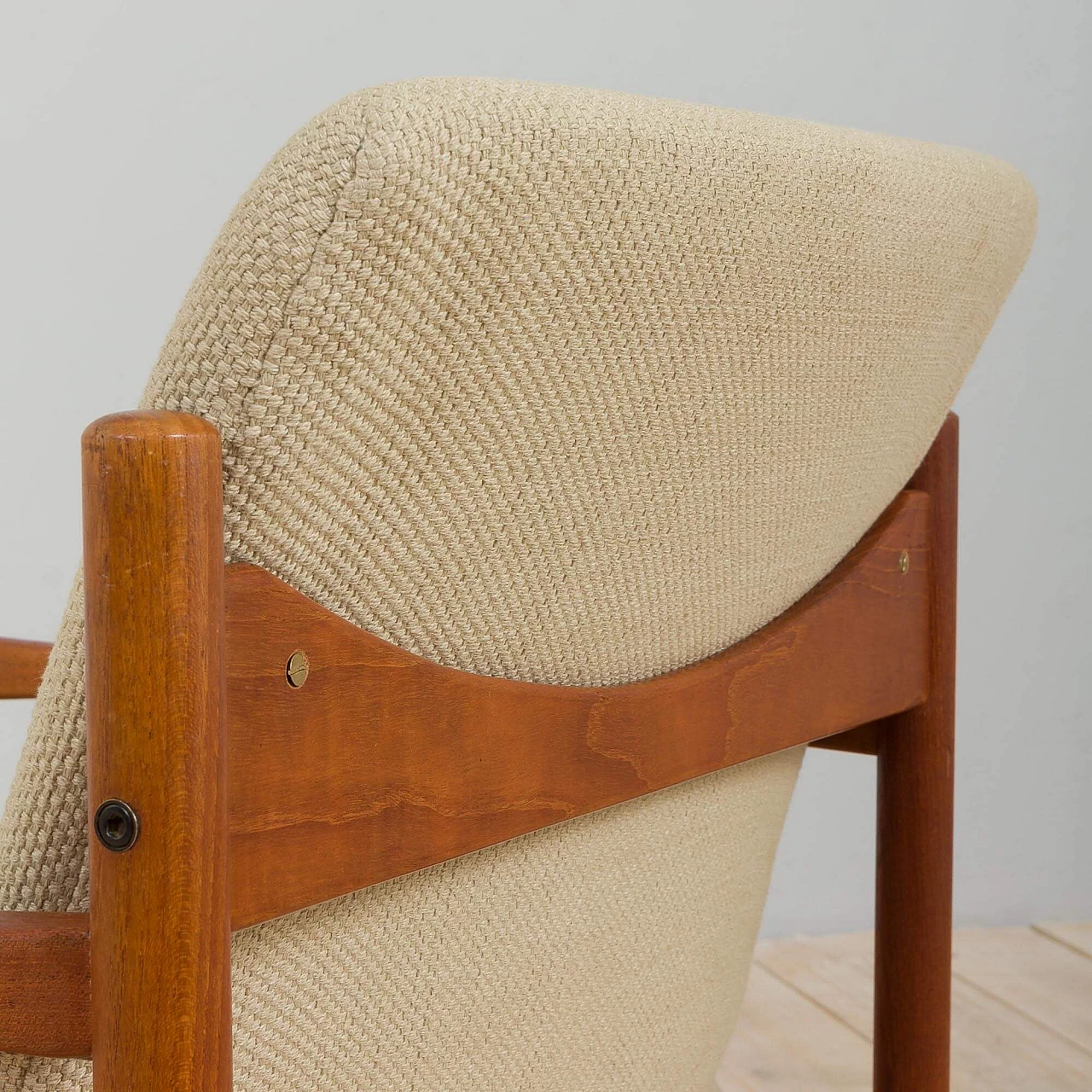 Danish teak chair in the style of Kai Kristiansen, 1960s 8